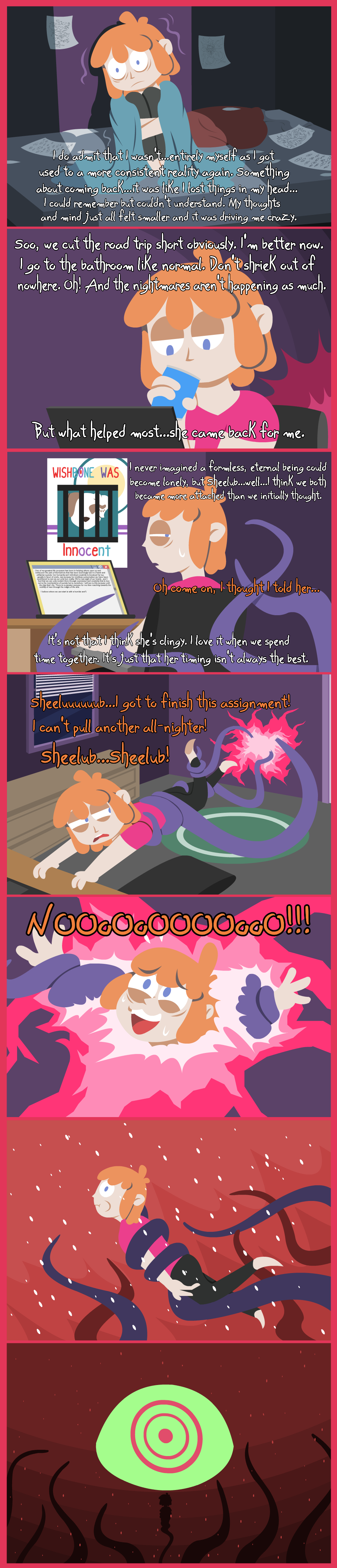 HELP! My Girlfriend Is A Crawling Chaos Demon! page 7 full