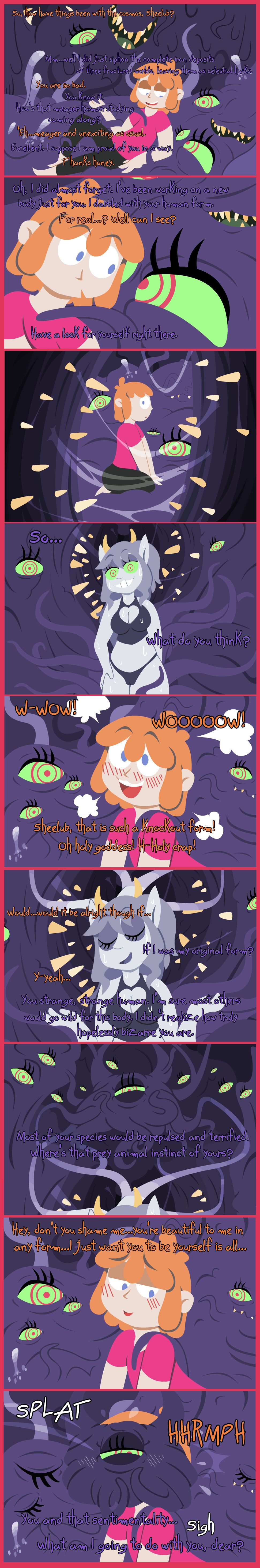 HELP! My Girlfriend Is A Crawling Chaos Demon! page 9 full