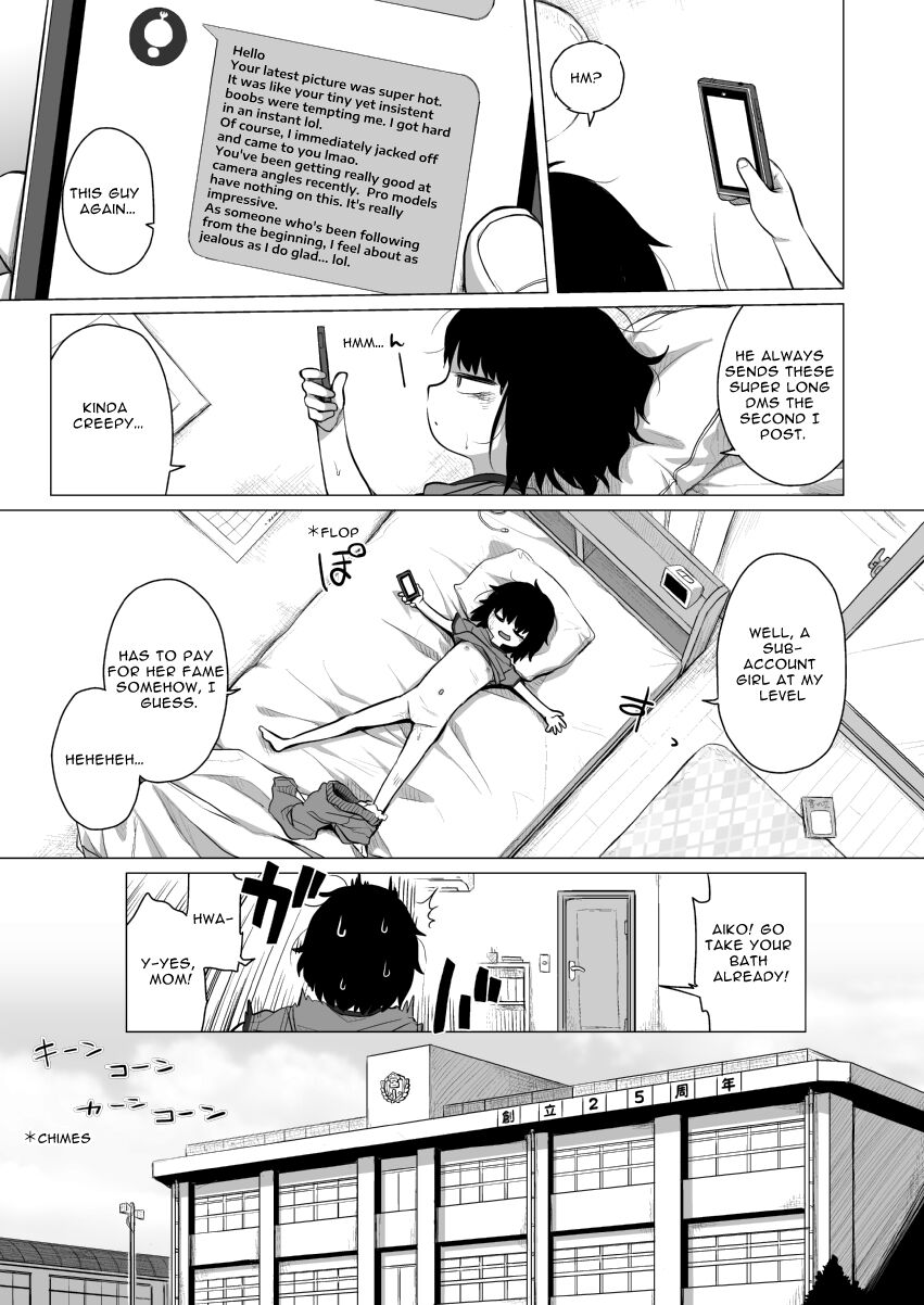 Kojirase Uraaka JS wa Sukoshi Odaterya Sugu Kueru | A Little Flattery Will Get You Everywhere with an Alt Account Girl page 8 full
