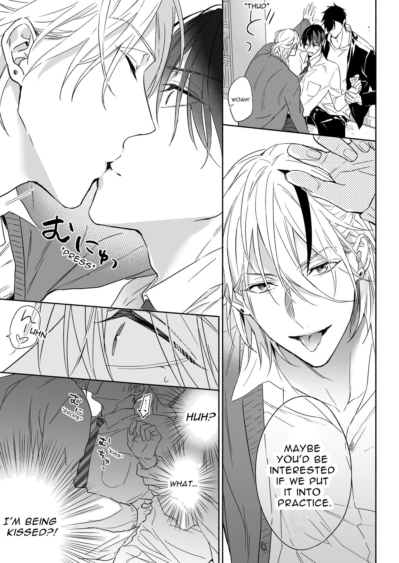 Tachi to Neko Docchi ga Ii no? ~Tsuyudaku Ecchi na Mitsudomoe~ | Top or Bottom? ~Sweaty 3-Way Sex~ page 7 full