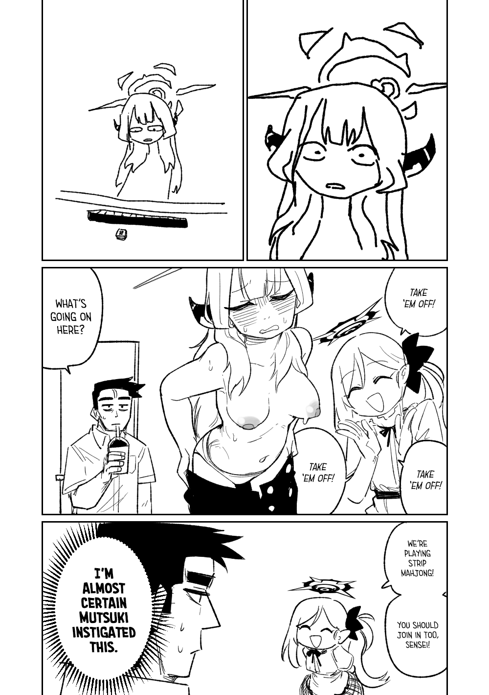 Benriya 68 Datsui Mahjong Ichi ~Sankaisen~ page 6 full