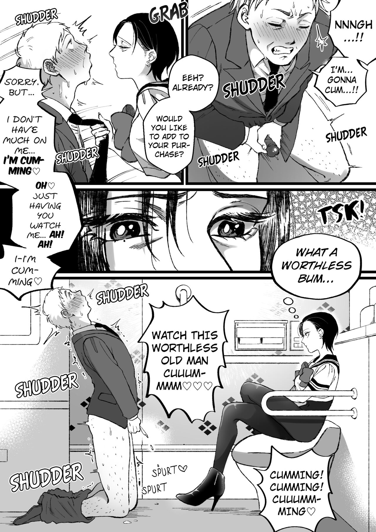 Financial Slavery to a Girl in a Sailor Uniform and Swimsuit page 5 full