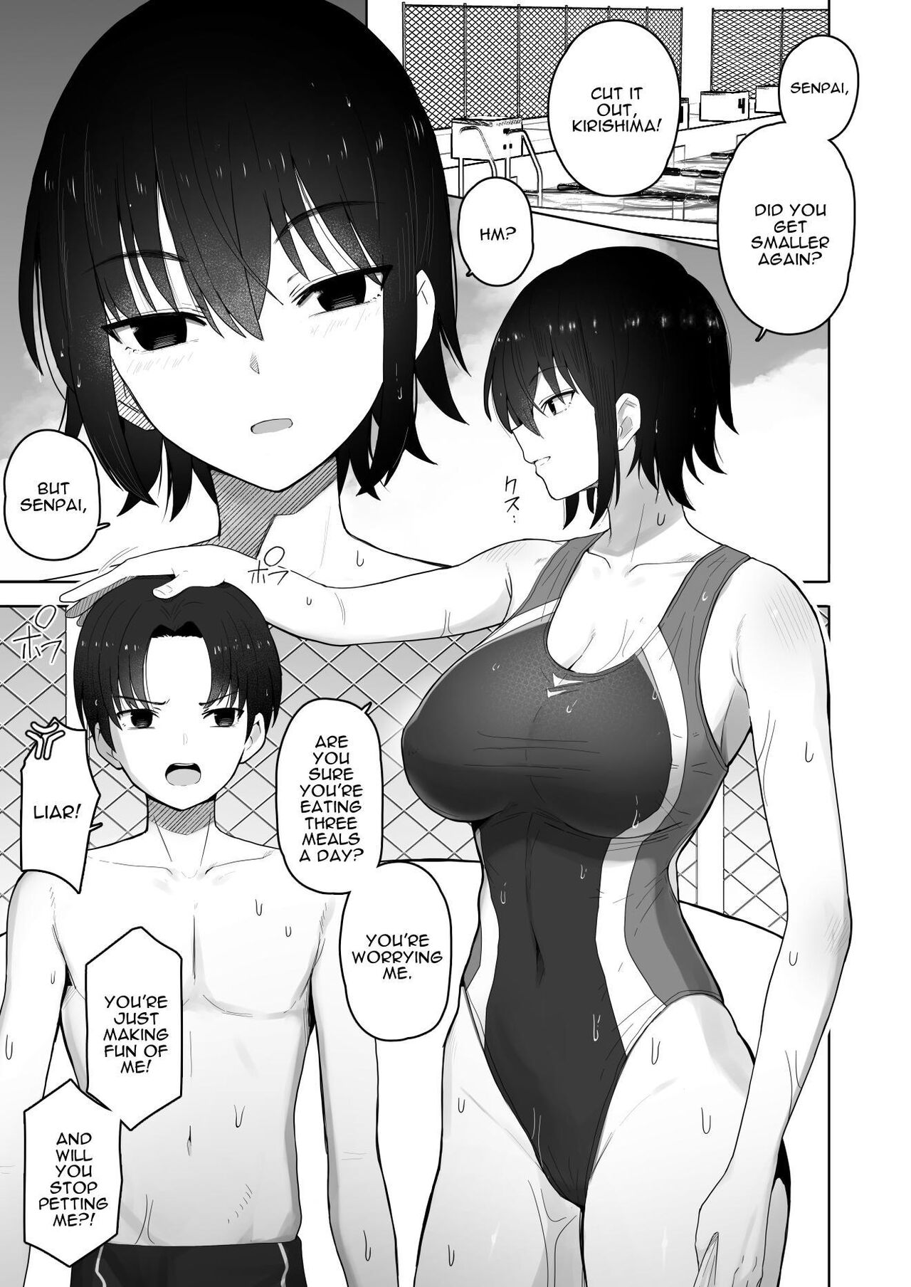 Koushinchou de Namaiki na Kouhai ga Jitsu wa Kojirase Dosukebe de, Boku no Koto ga Daisuki datta Hanashi page 2 full