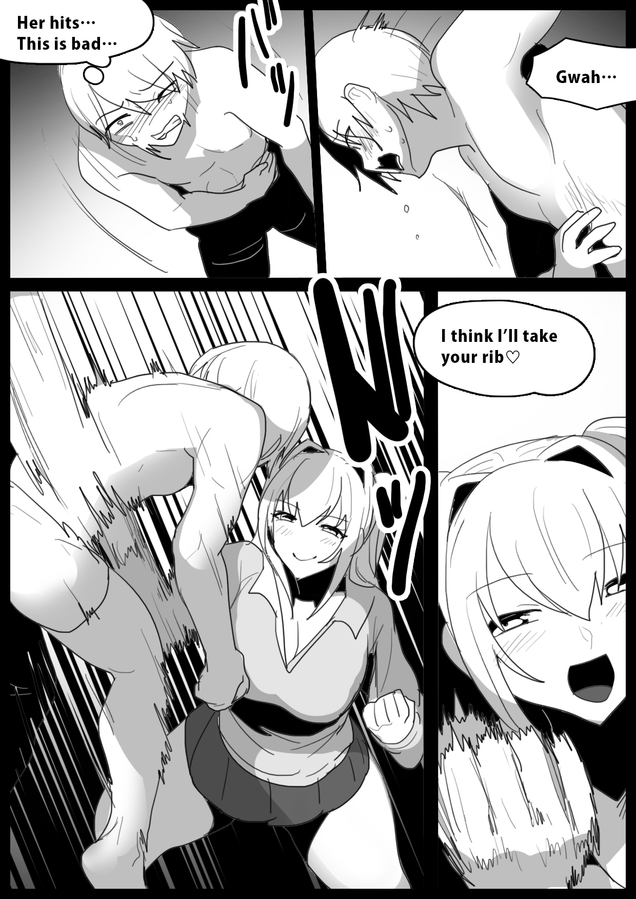 Girls Beat! -vs Moa- page 6 full