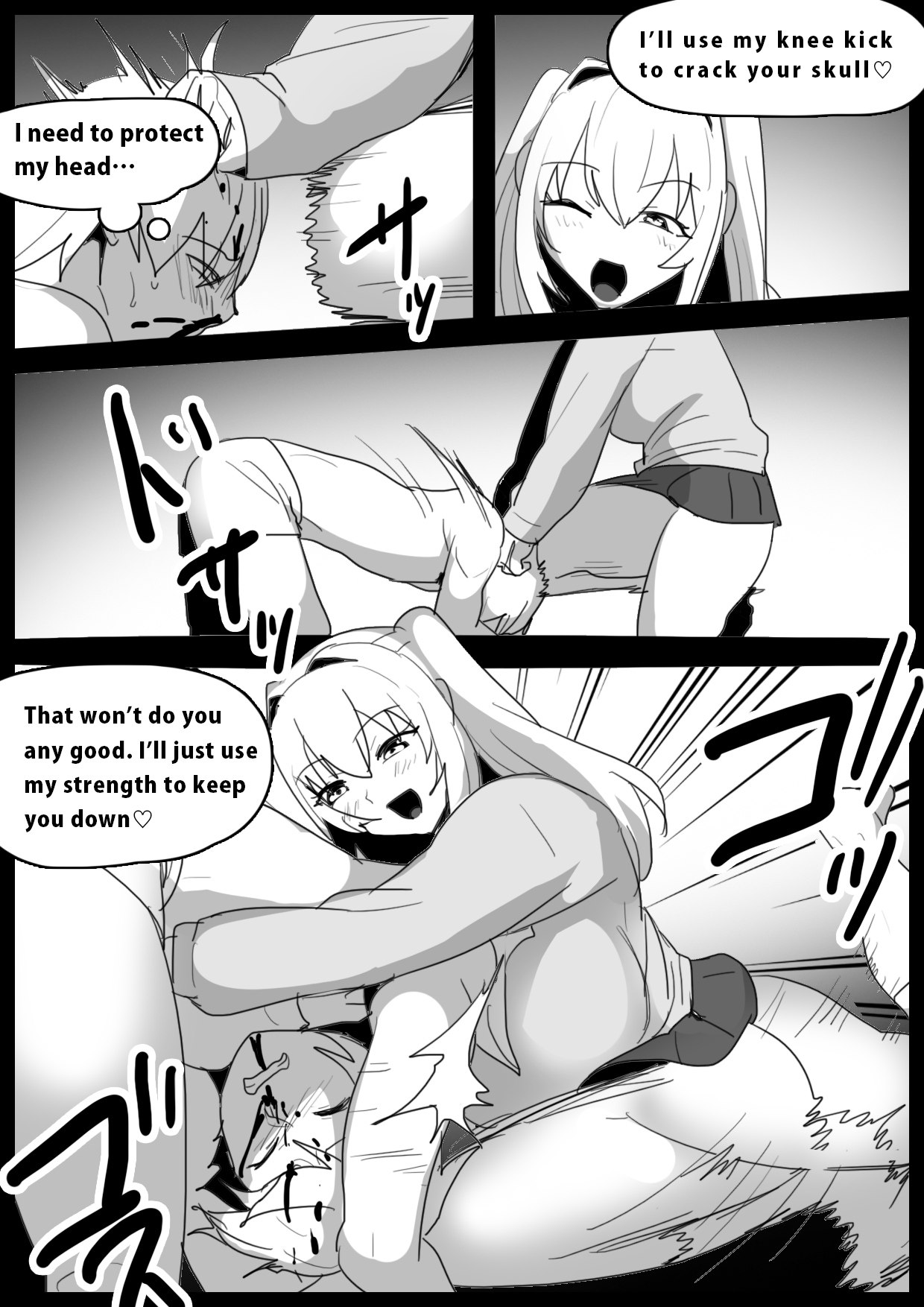 Girls Beat! -vs Moa- page 9 full