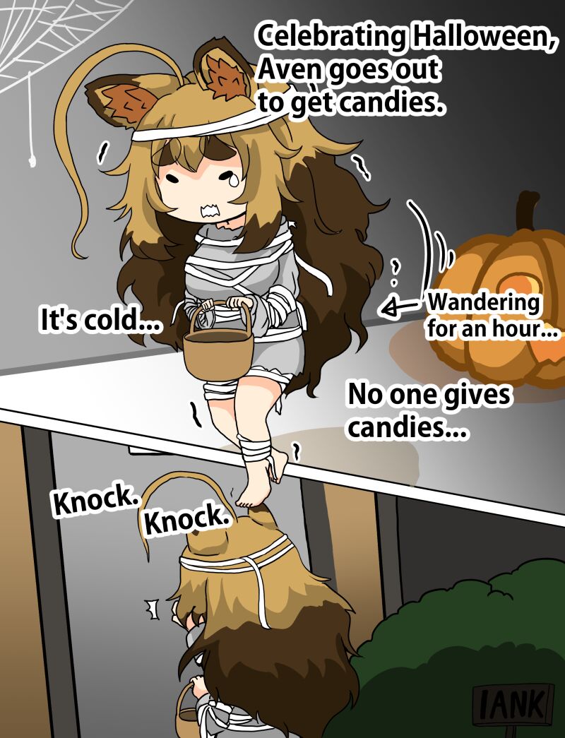 Aven's Halloween 2023 page 1 full