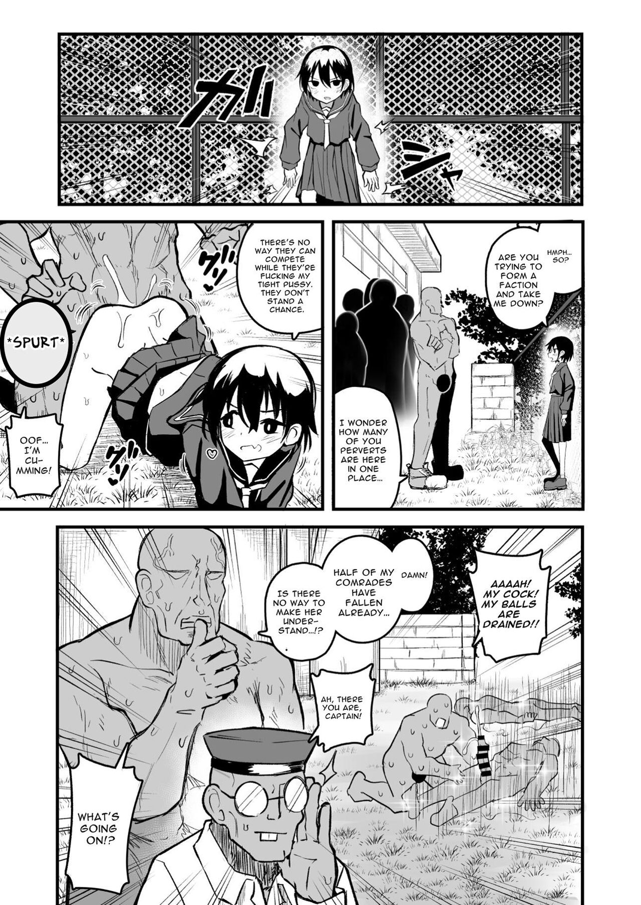 Enkou Mesugaki JC wa Anal ga Yowai!! | Insolent Lolislut Whore Has Weak Anus!! page 7 full