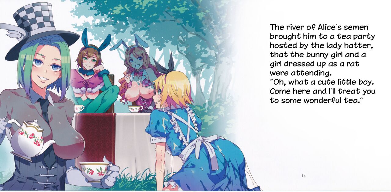 Yoiko no Sukebe Douwa Series 2 Fushidara na Kuni no Alice page 8 full