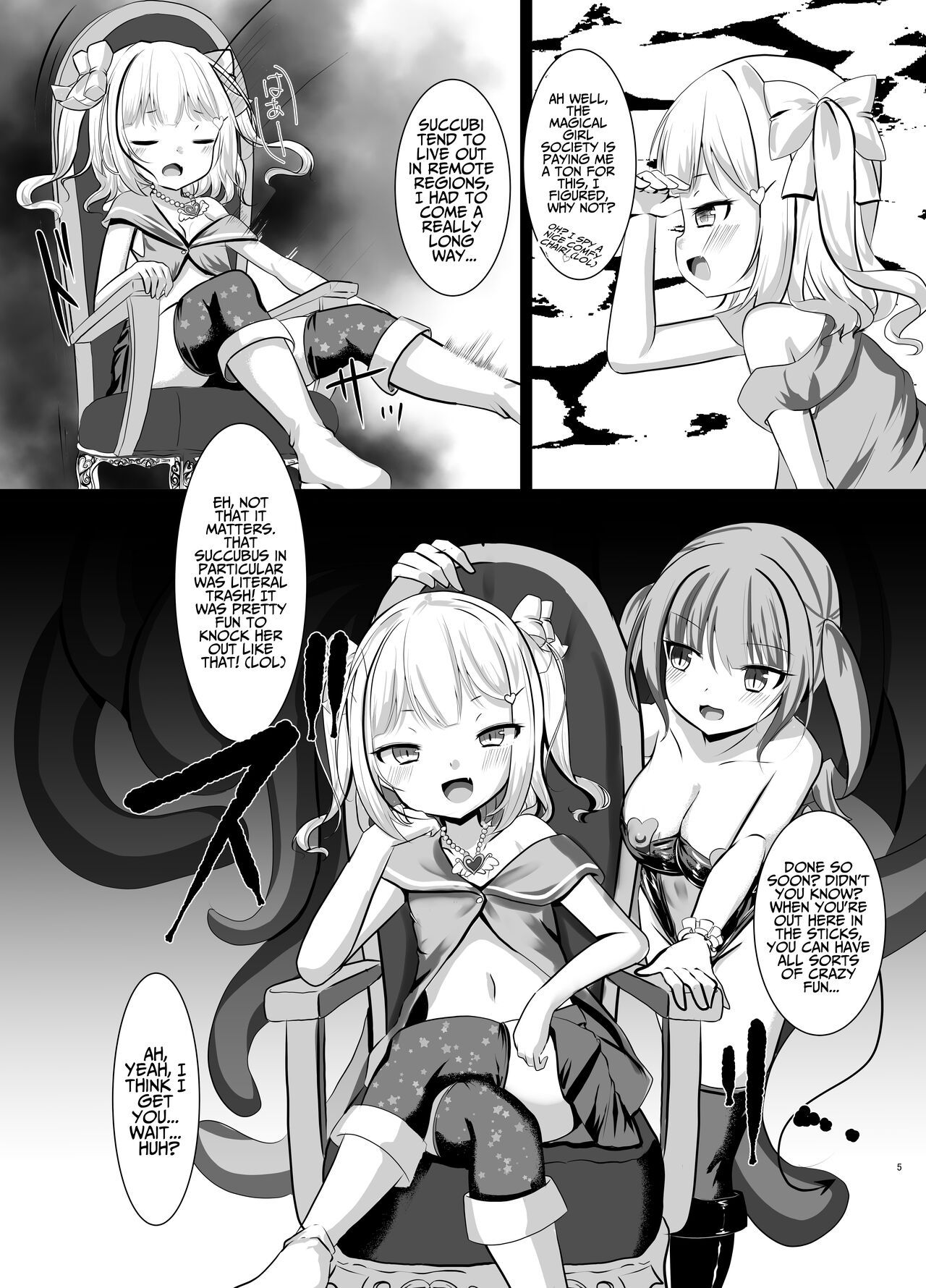 Mahou Shoujo Lumia - Namaiki Shoujo Sennou Dorei Ochi - | Magical Girl Lumina ~Converting & Corrupting a Cocky Girl~ page 5 full