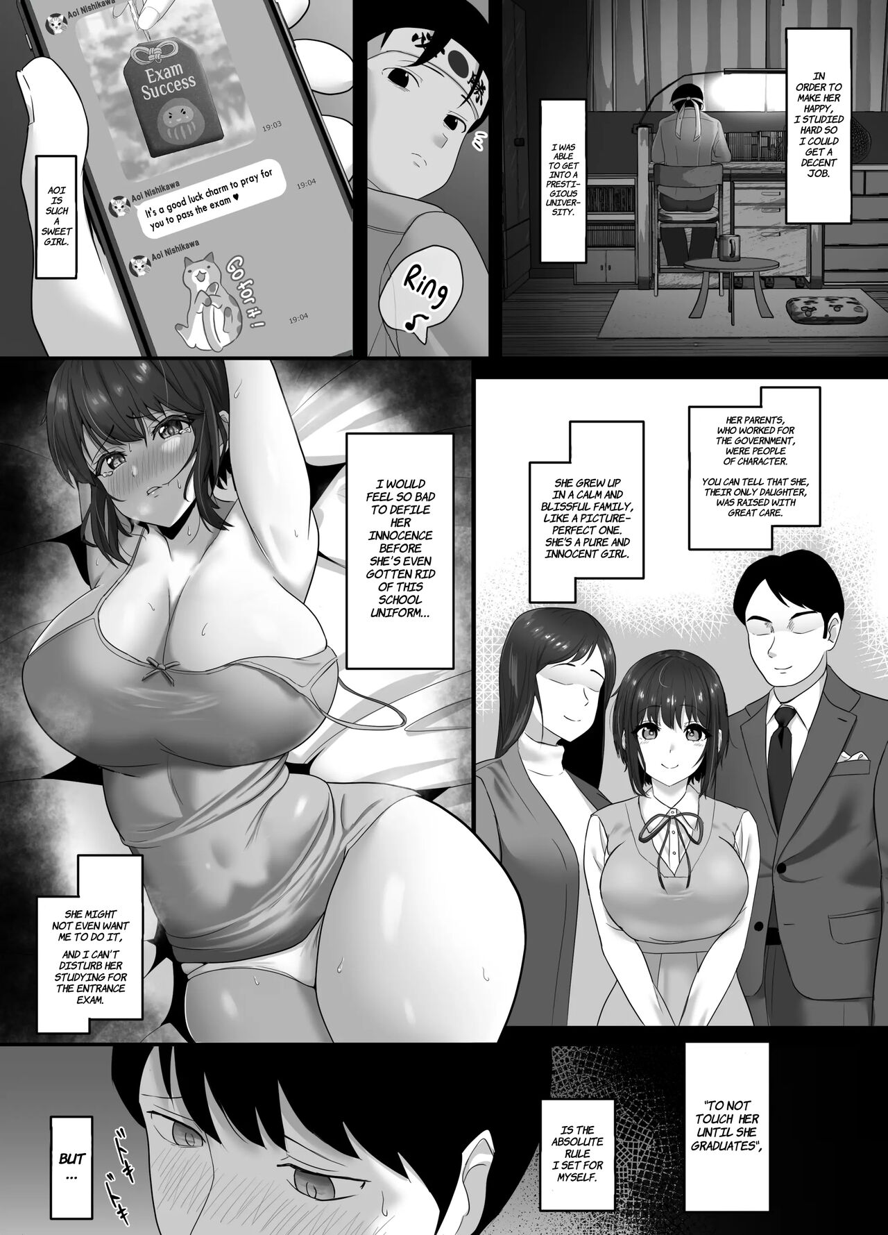 Corrupted Innocence - A story about a long-distance, pure and innocent girlfriend being defiled by a playboy. page 5 full