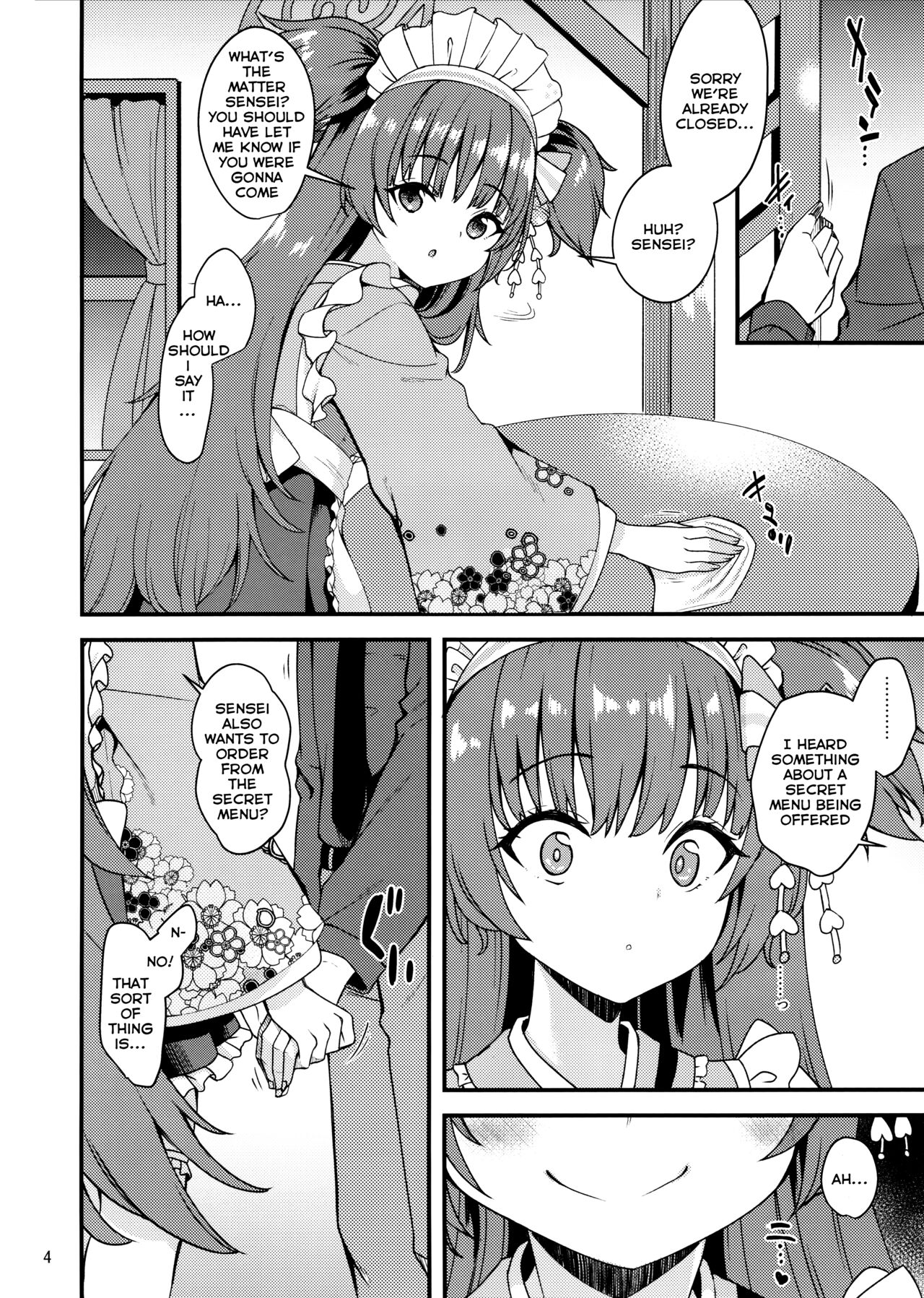Momoyodo's secret meny | Momoyo-dou ni wa Ura Menu ga Aru. page 3 full