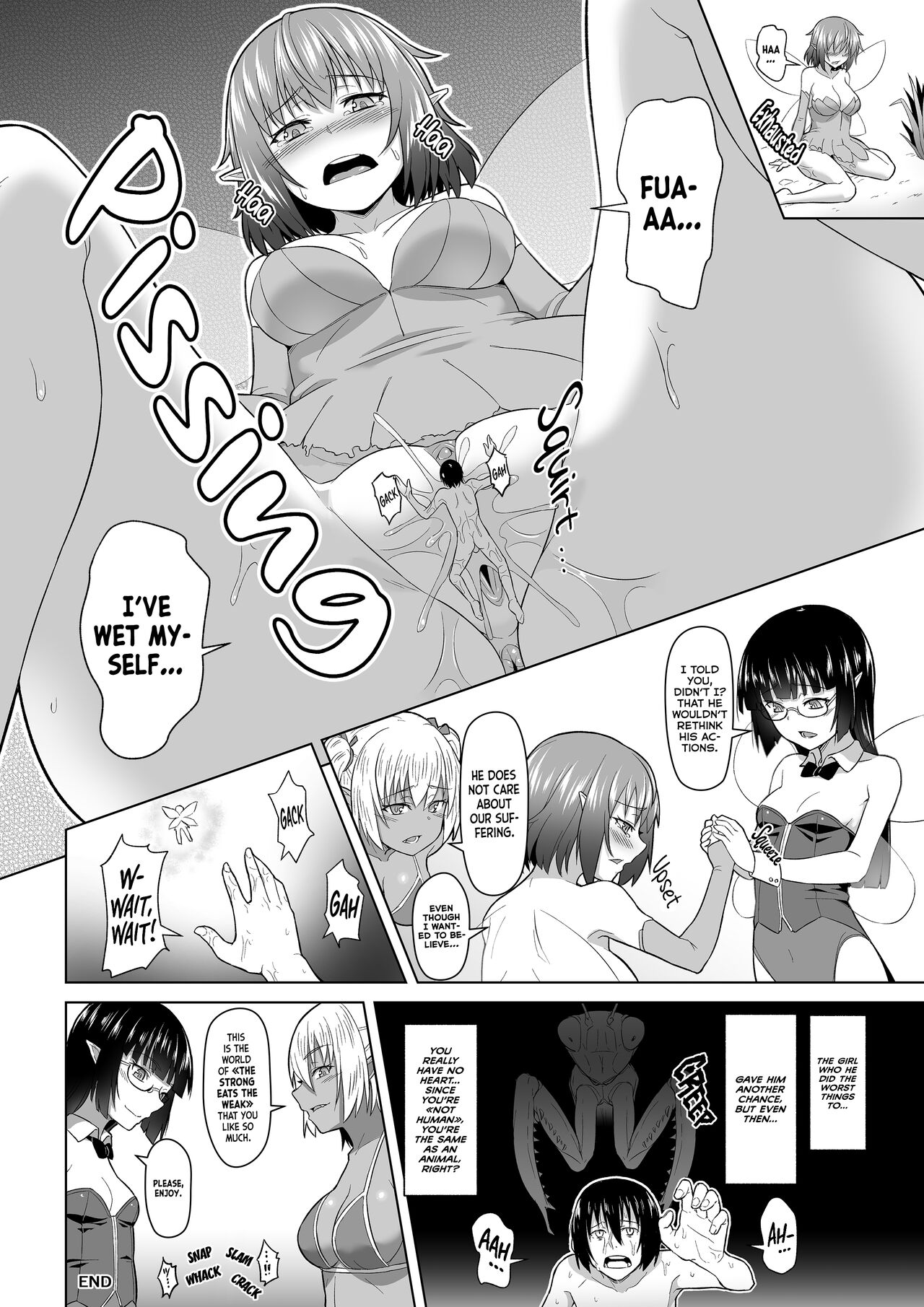Jaku Niku Kyoushoku | The Strong Eats the Weak page 8 full