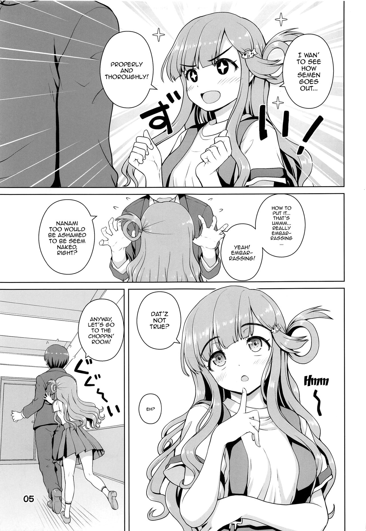 Nanamichan no Osakanadou! / Nanami-chan's Way Of The Fish page 4 full