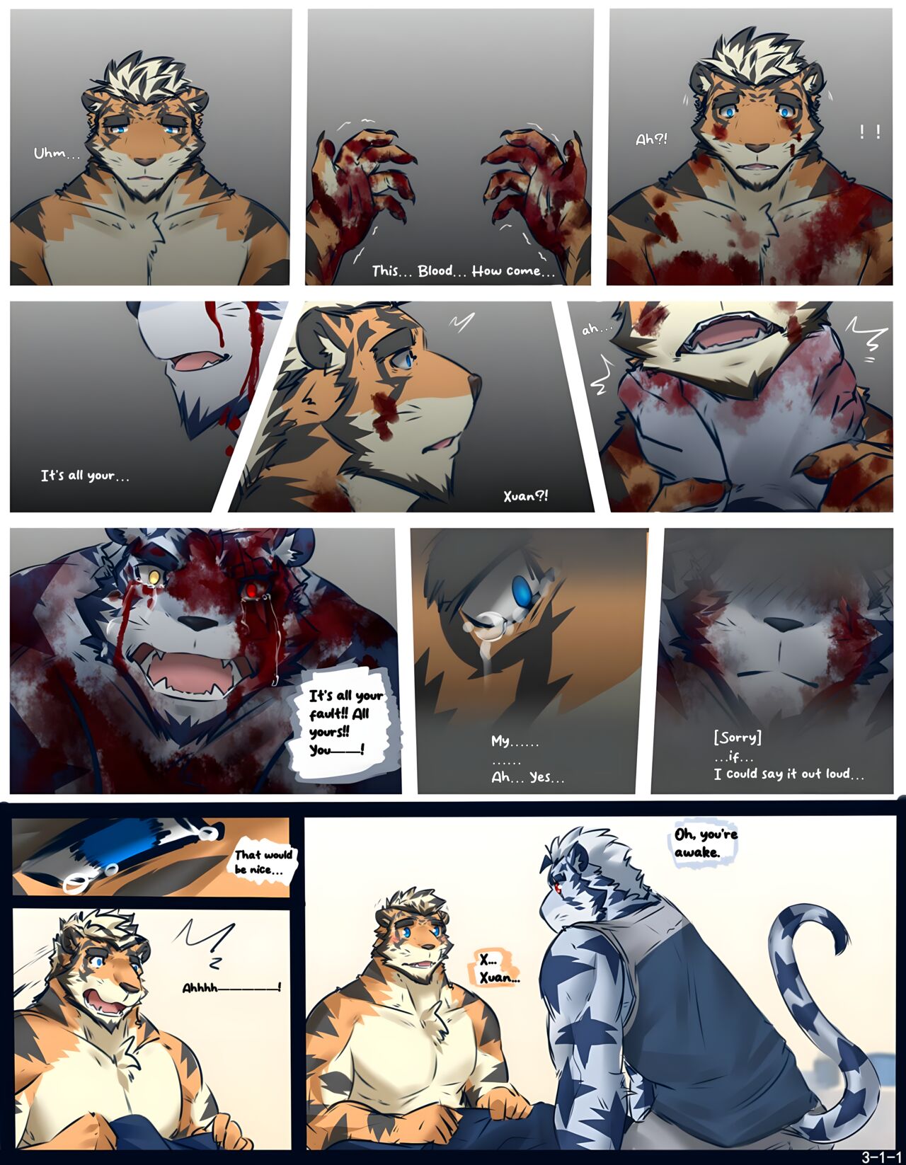 OCs' Side Story Chapter 3 page 1 full