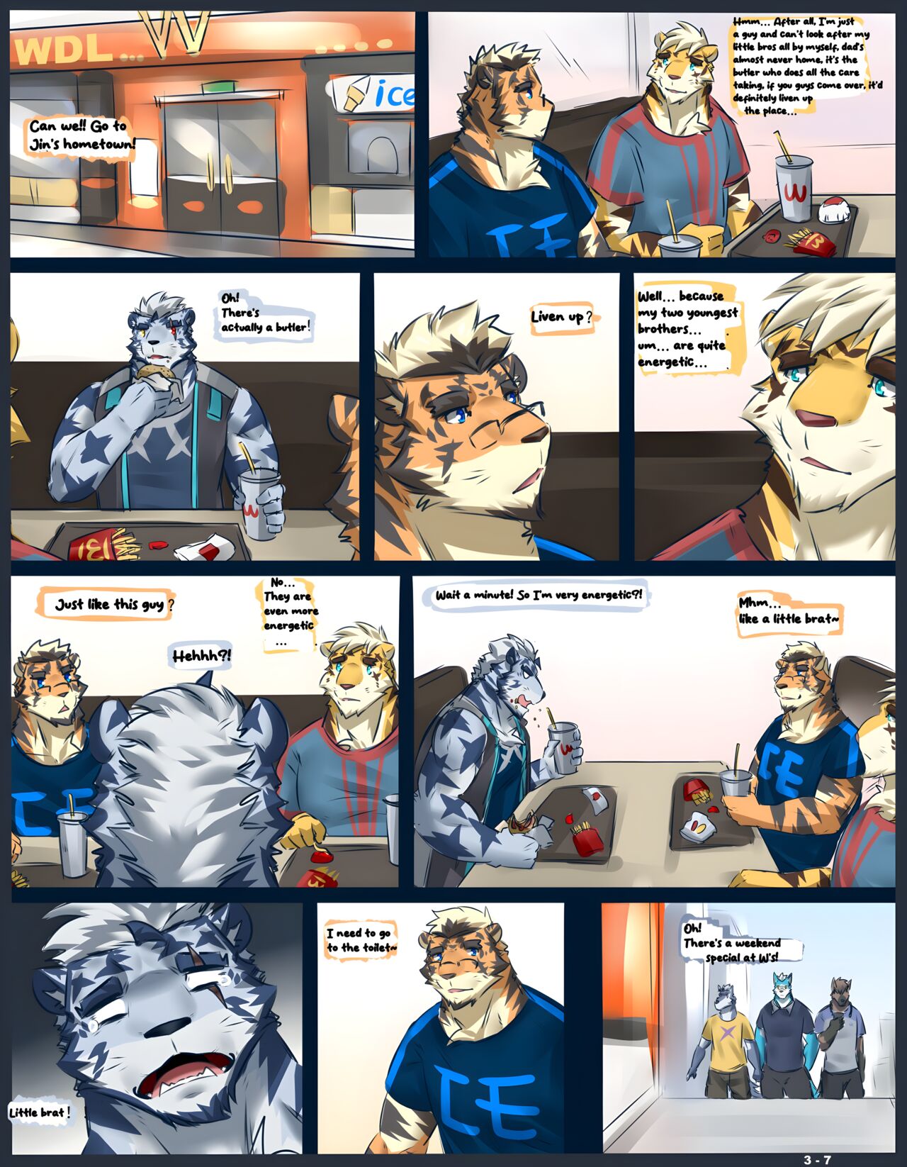 OCs' Side Story Chapter 3 page 7 full