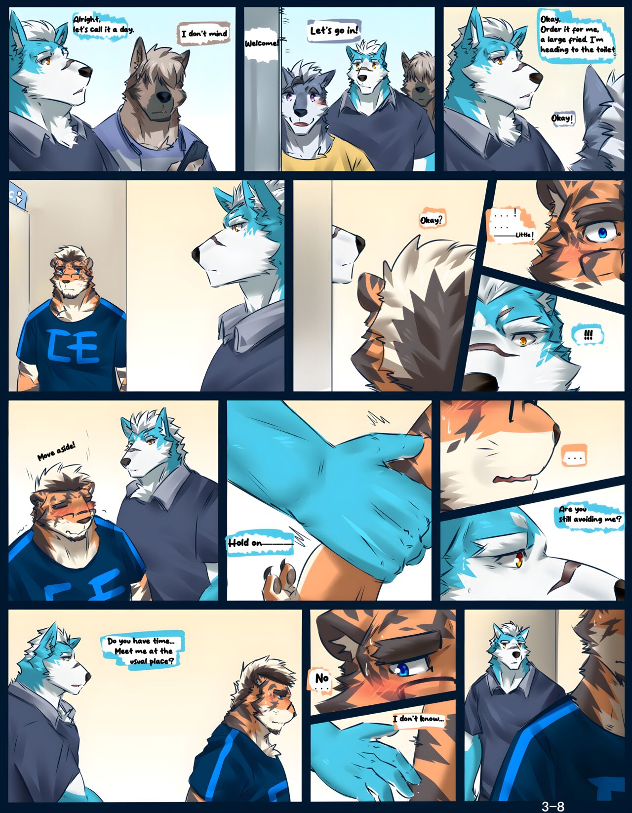OCs' Side Story Chapter 3 page 8 full