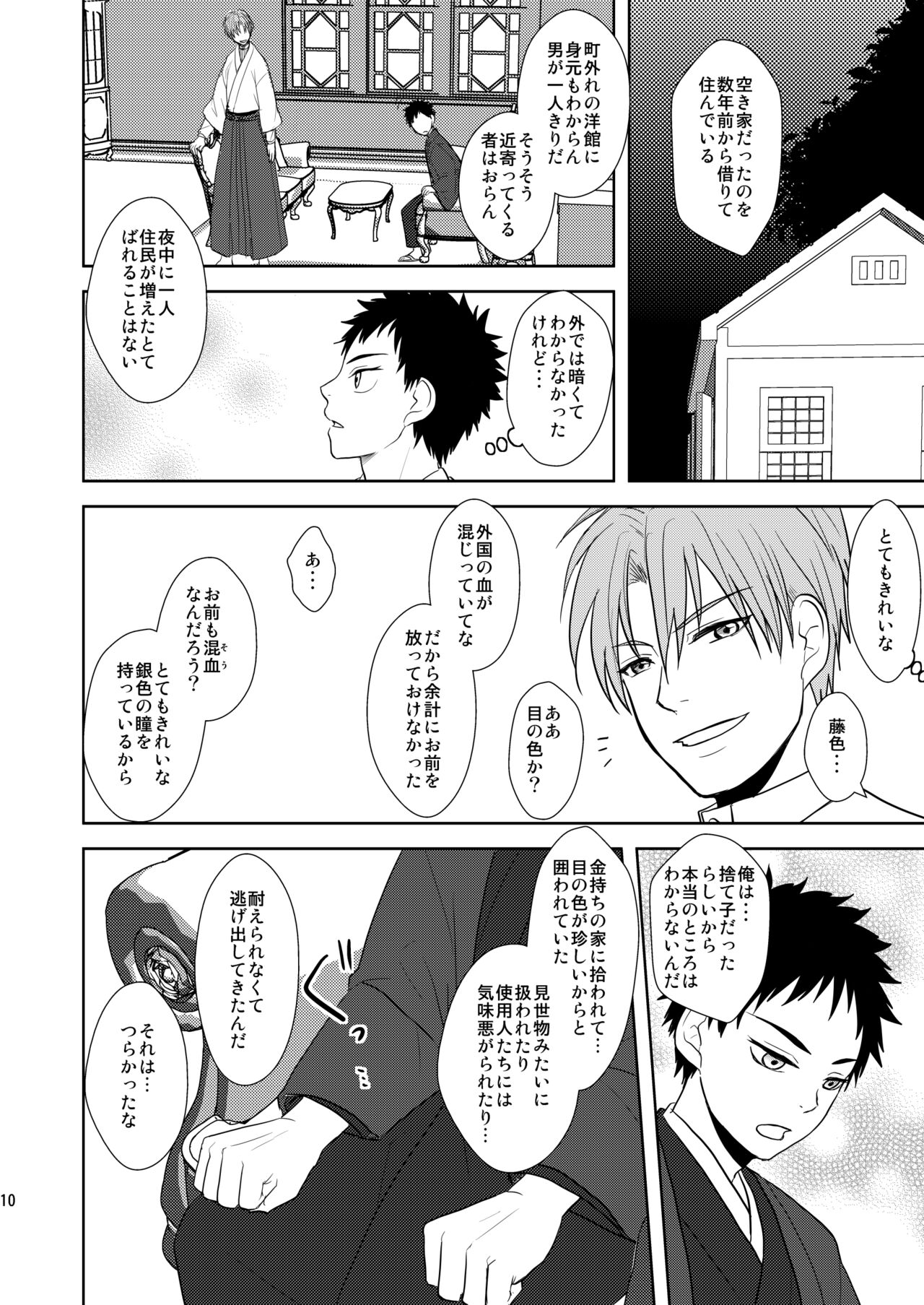 Kyuuketsuki wa Bishounen no Seieki shika Suwanai page 9 full