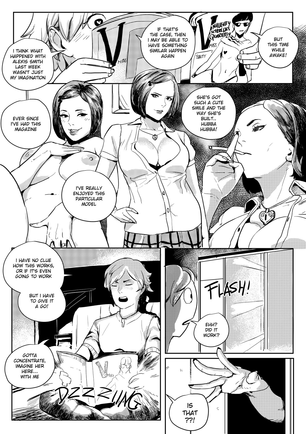 My Skinsuit is a Centerfold page 1 full