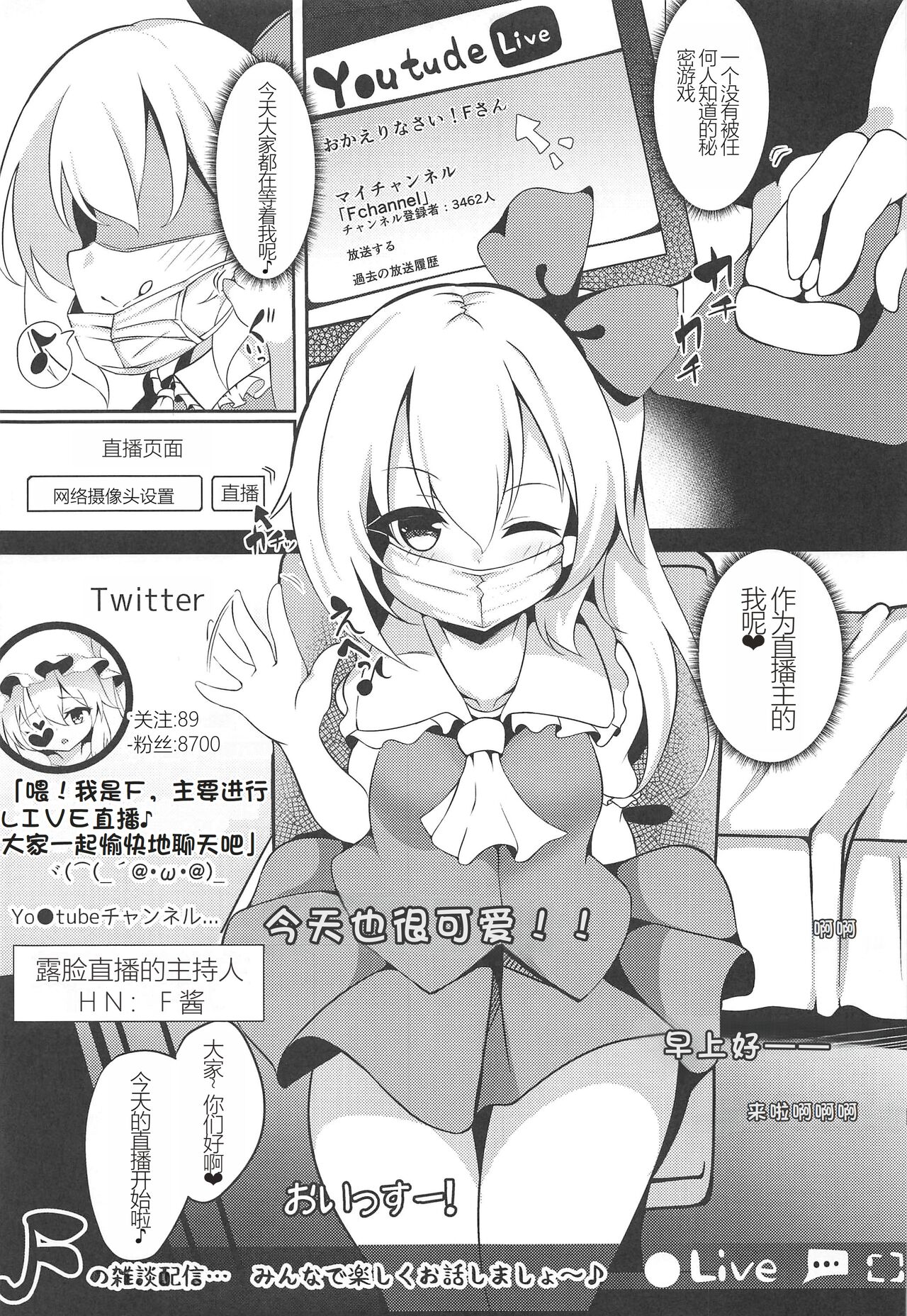 Haishingai! Ano Ninki YouTuber Flandre no Himitsu page 7 full