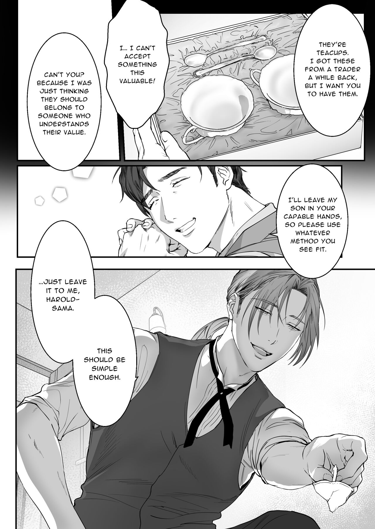 Waka Danna-sama, O Shioki no Jikan Desu. | Young Master, It's Time For Punishment page 7 full