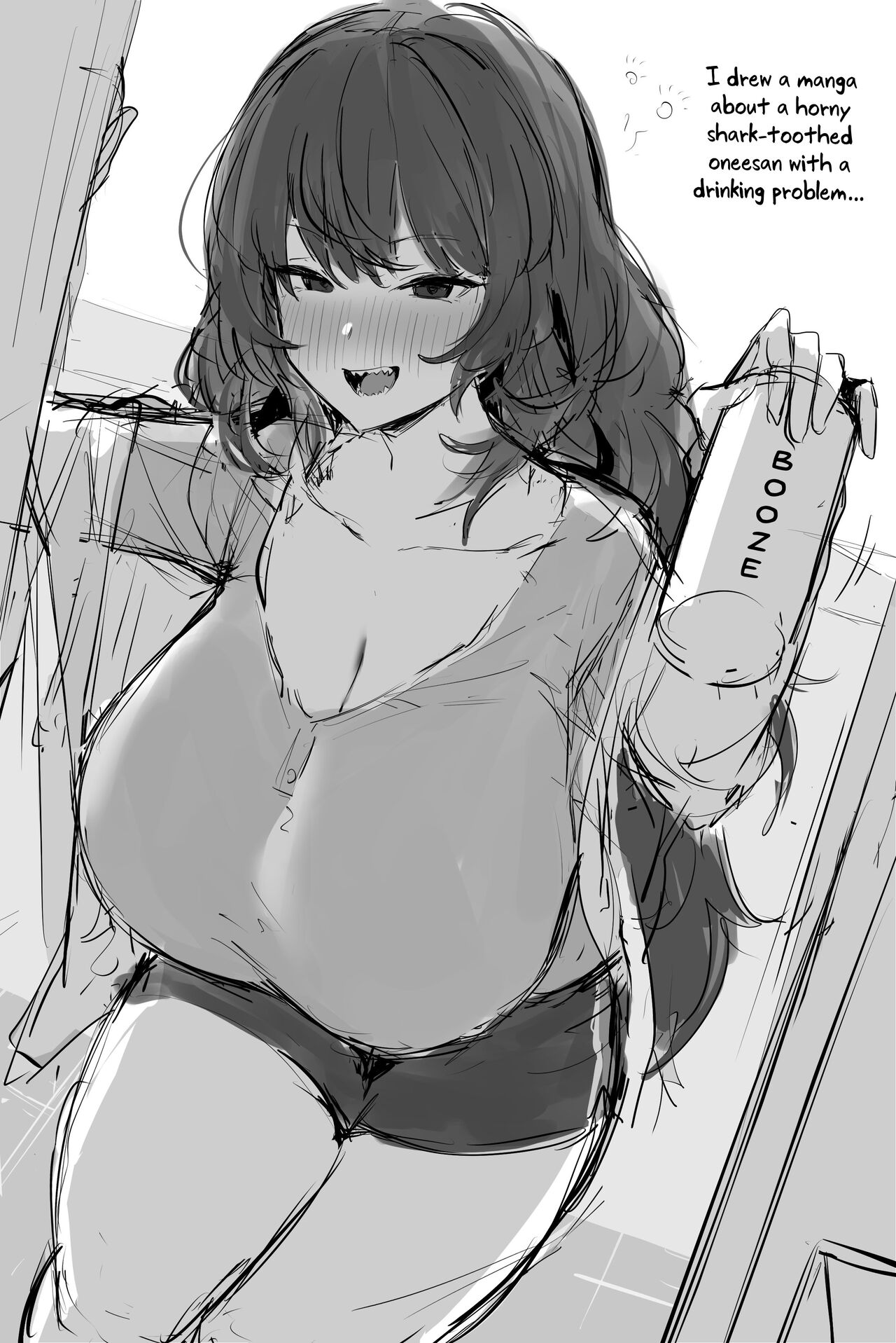 Sakekasu Rinjin Onee-san | Boozehound Girl Next Door page 9 full