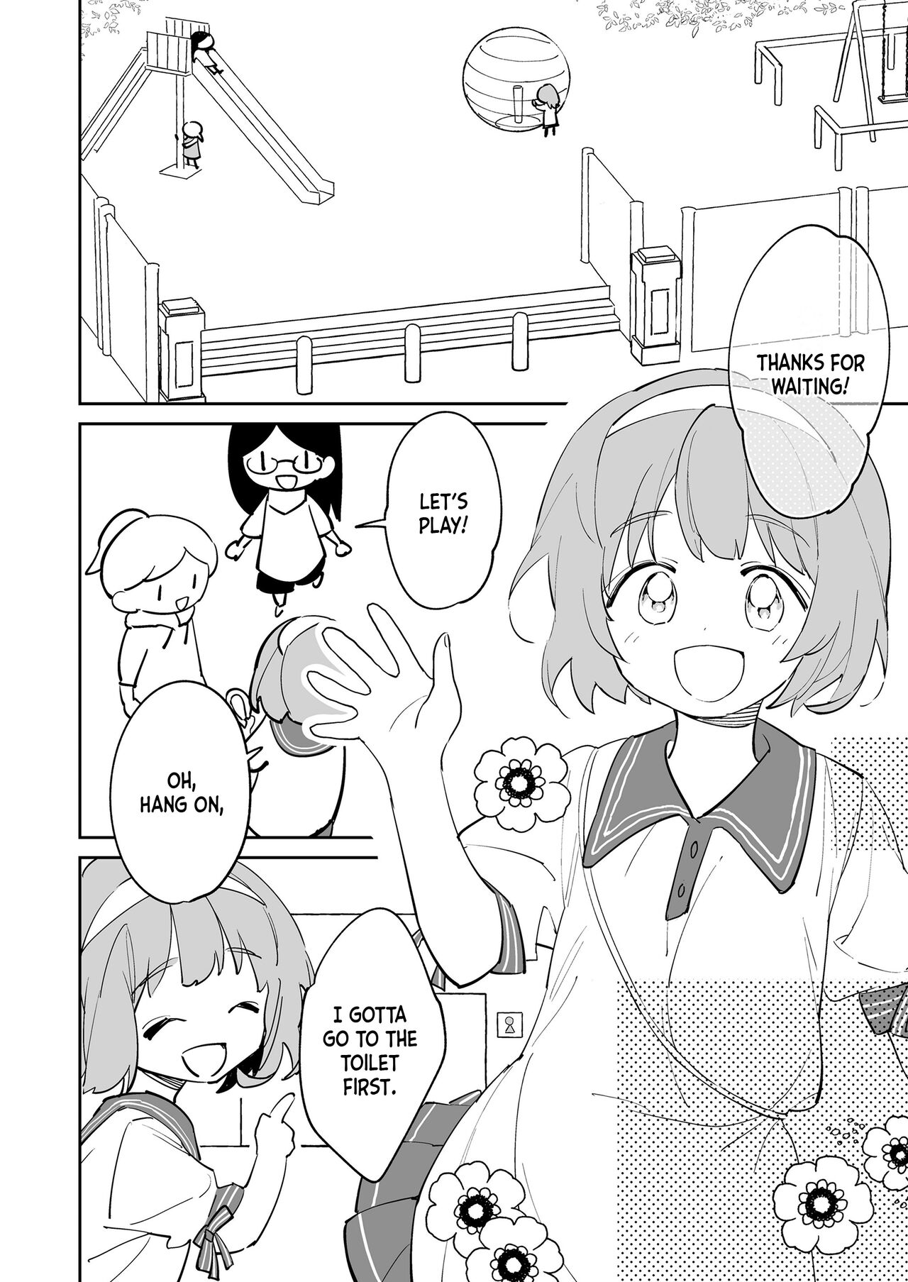 Joshi Toire Ojisan｜The Old Man in the Girls Toilet page 4 full