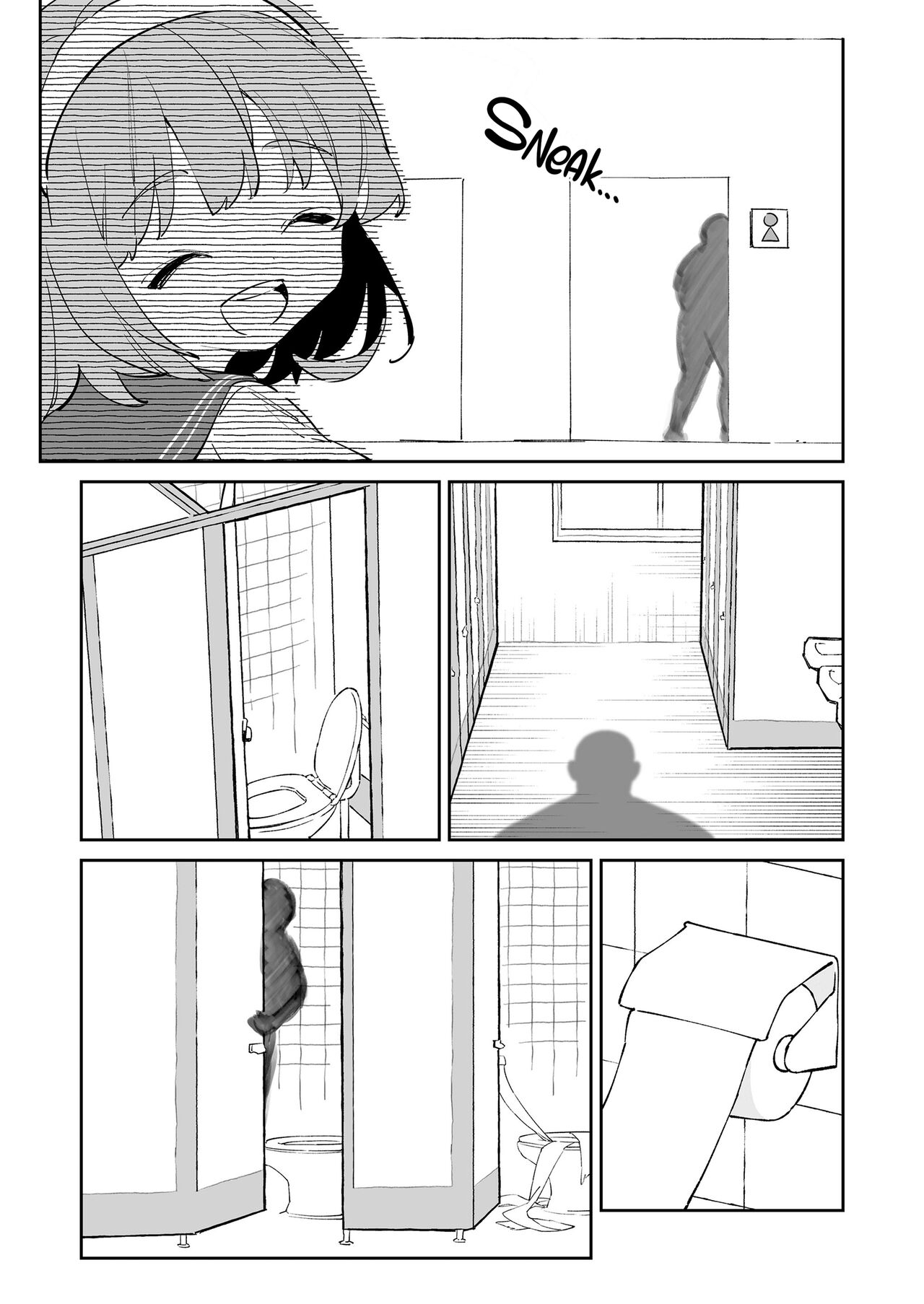 Joshi Toire Ojisan｜The Old Man in the Girls Toilet page 5 full