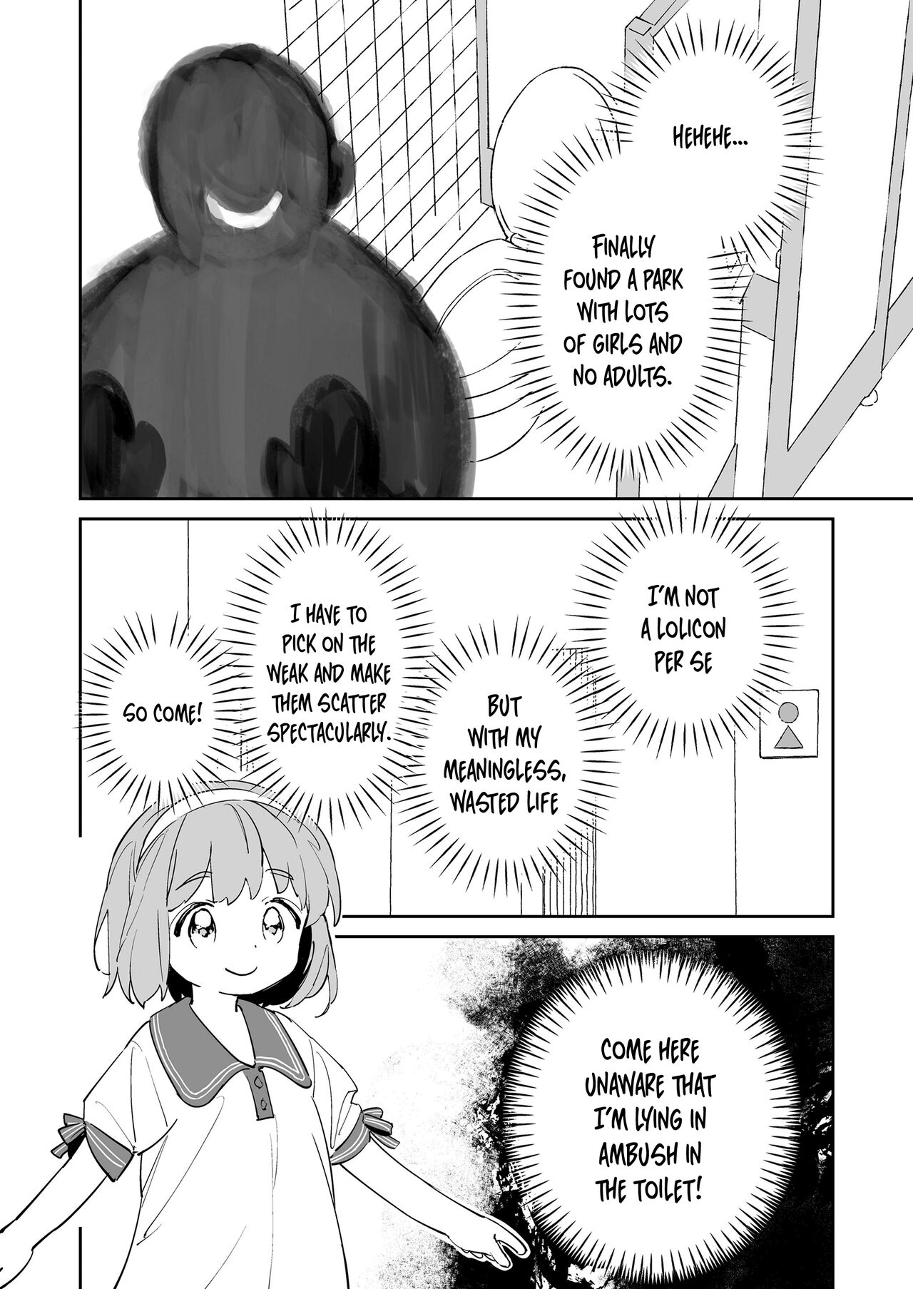 Joshi Toire Ojisan｜The Old Man in the Girls Toilet page 6 full