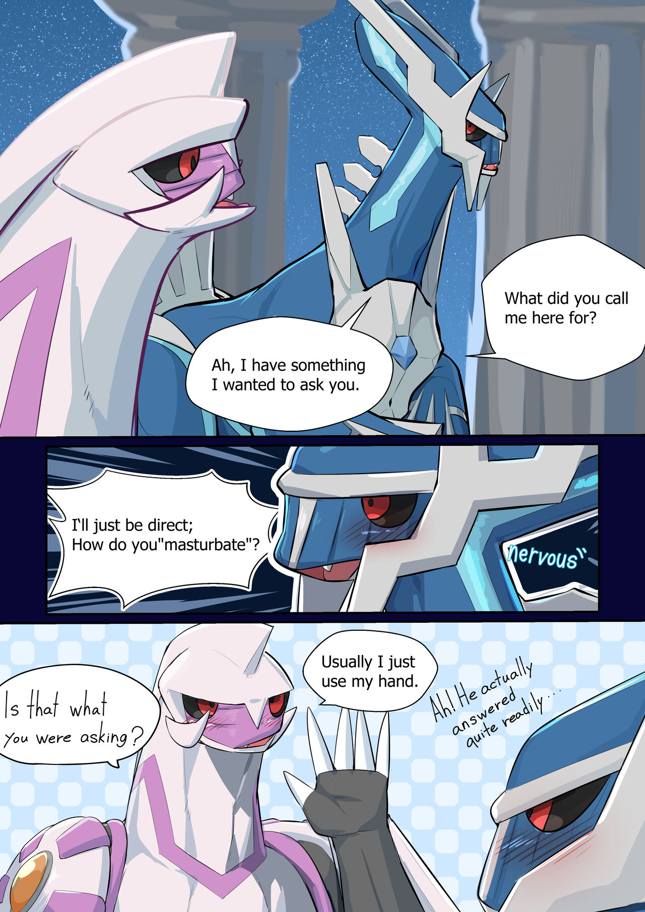 Dialga x Palkia page 1 full