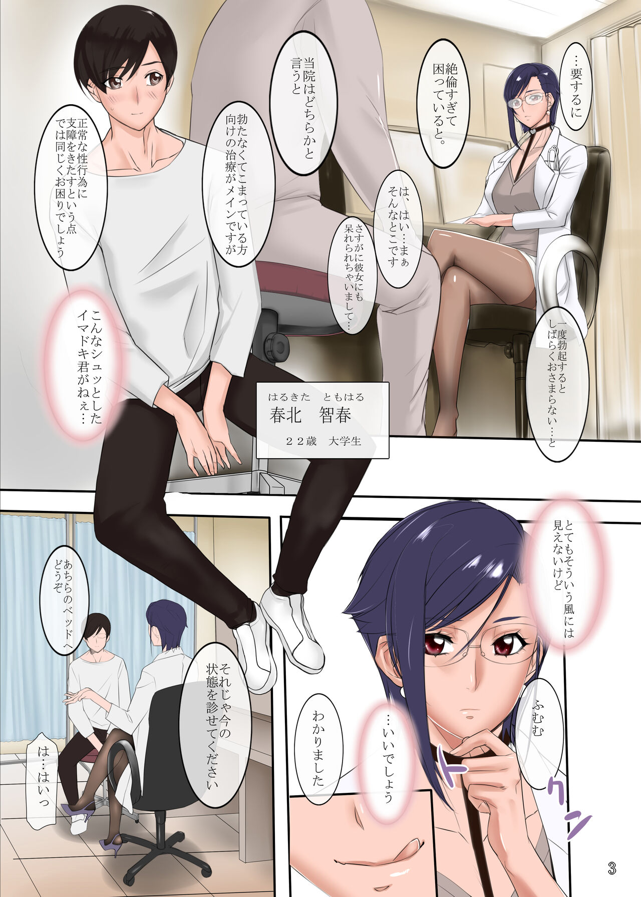 Kenshuui Aoi Haruka no Yuuwaku Chiryoushitsu page 3 full