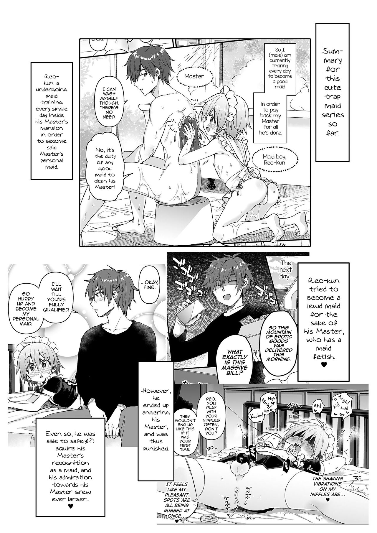 Kawaii Maid no Otokonoko Do-S Goshujin-sama to Otona no Date Hen page 3 full