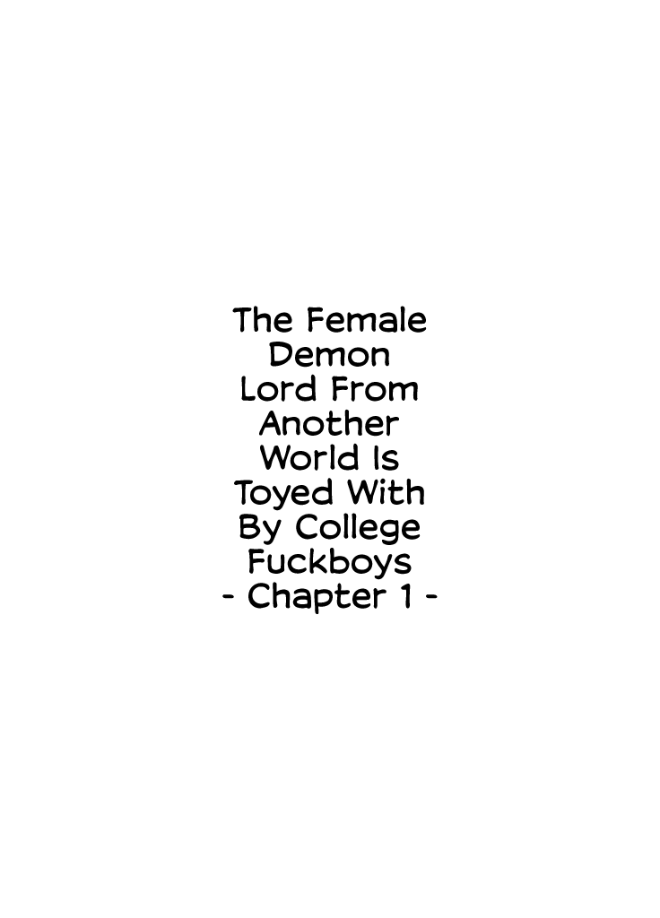 Isekai kara Yattekita Onna Maou-sama ga Charao no Daigakusei ni Yarareru Hanashi page 8 full