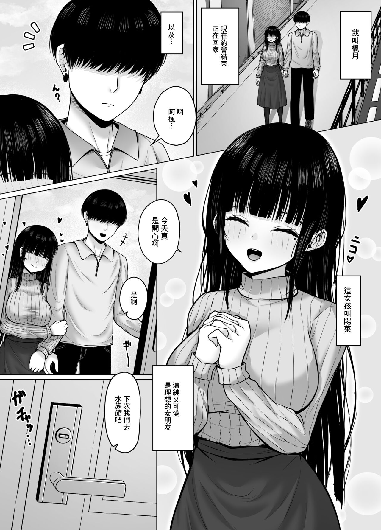Hiru wa Seisokei, Yoru wa Nikushokukei Kanojo | 白天貴婦，晚上蕩婦的女朋友 page 3 full