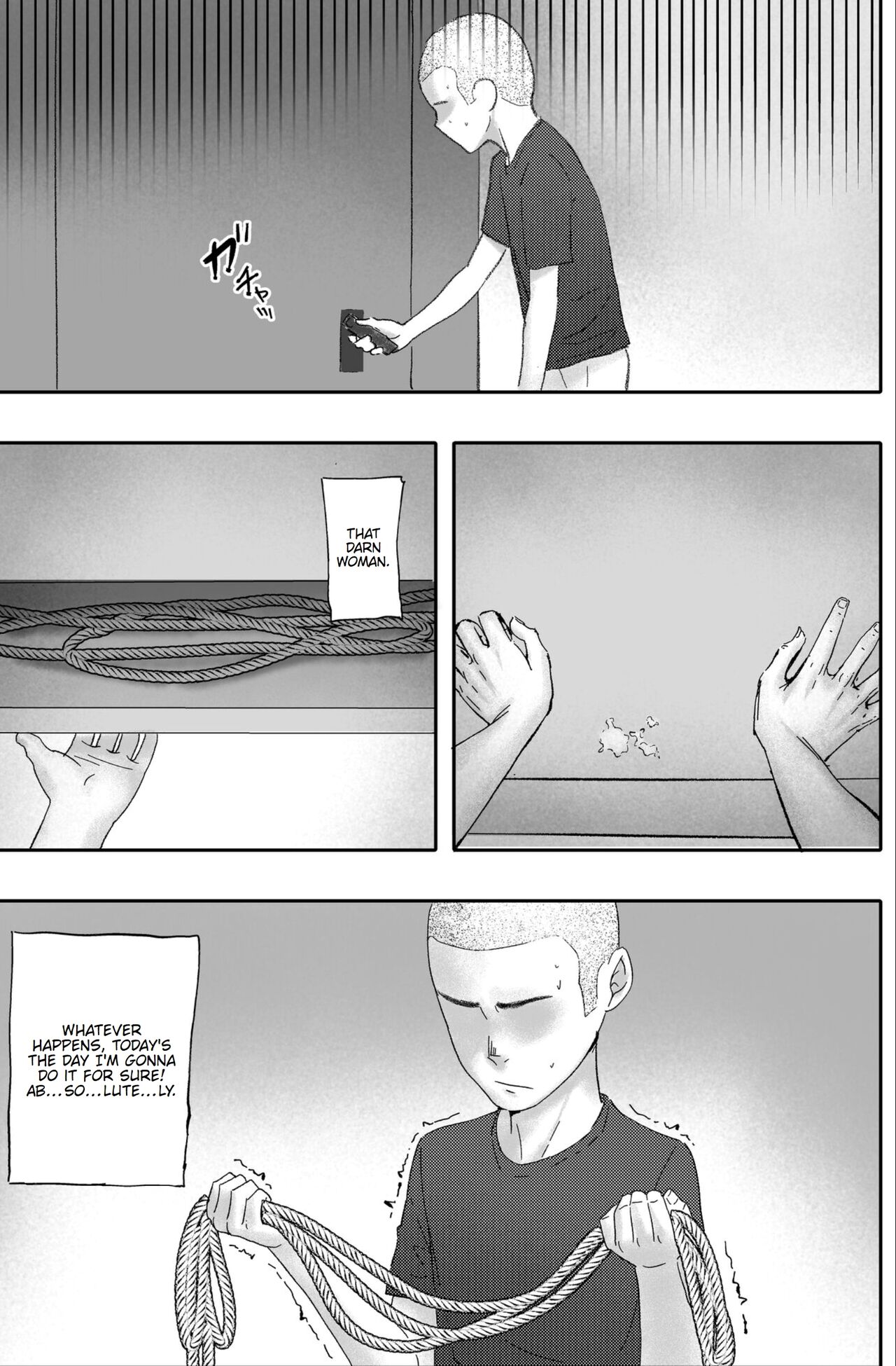 Kane ni Me ga Kurami Shiyoku ni Oboreta Onna no Saigo page 9 full