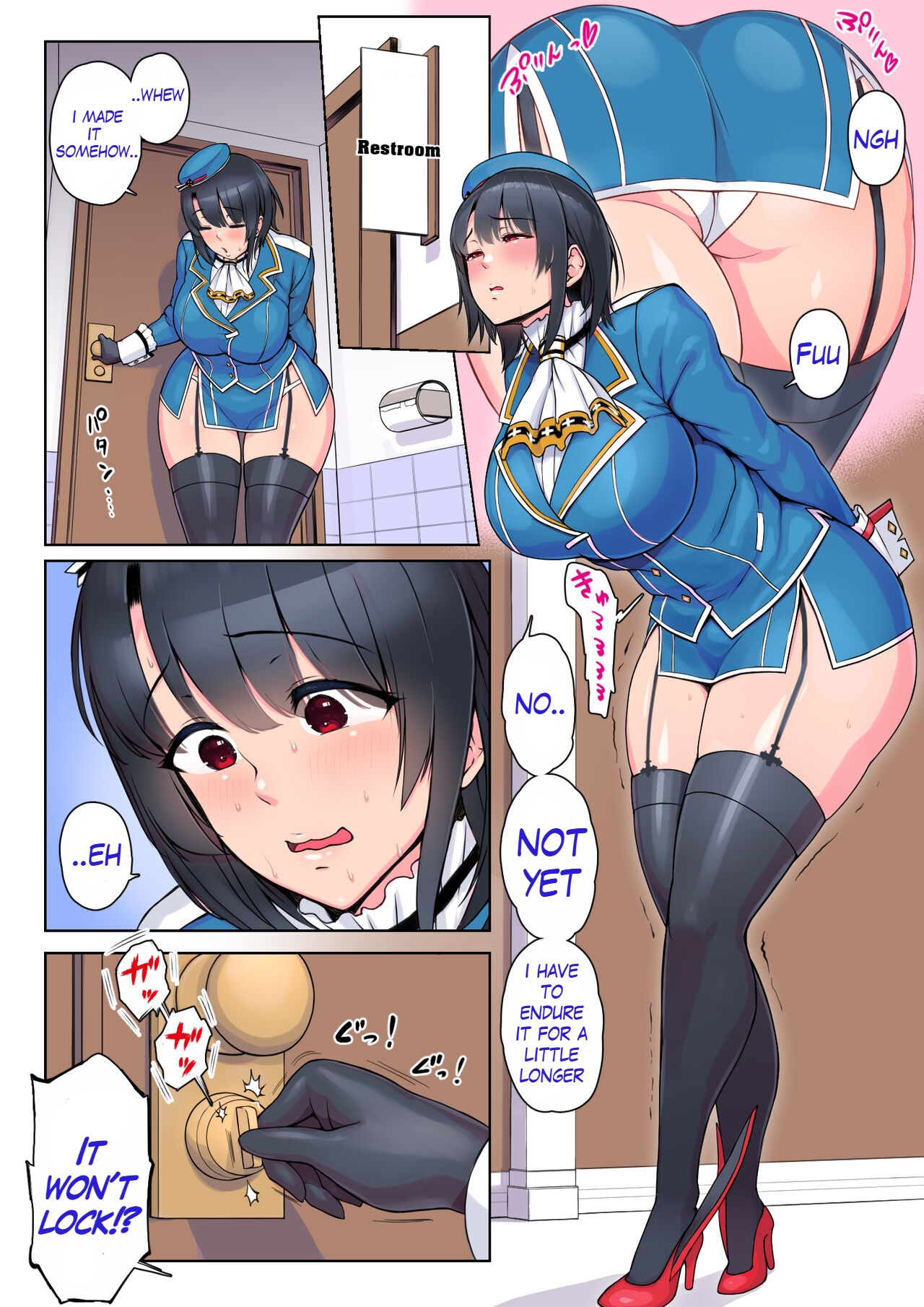 KanColle no Takao to Atago ga Otoile o Toriau Unchi Omorashi Manga o Kakimashita page 2 full