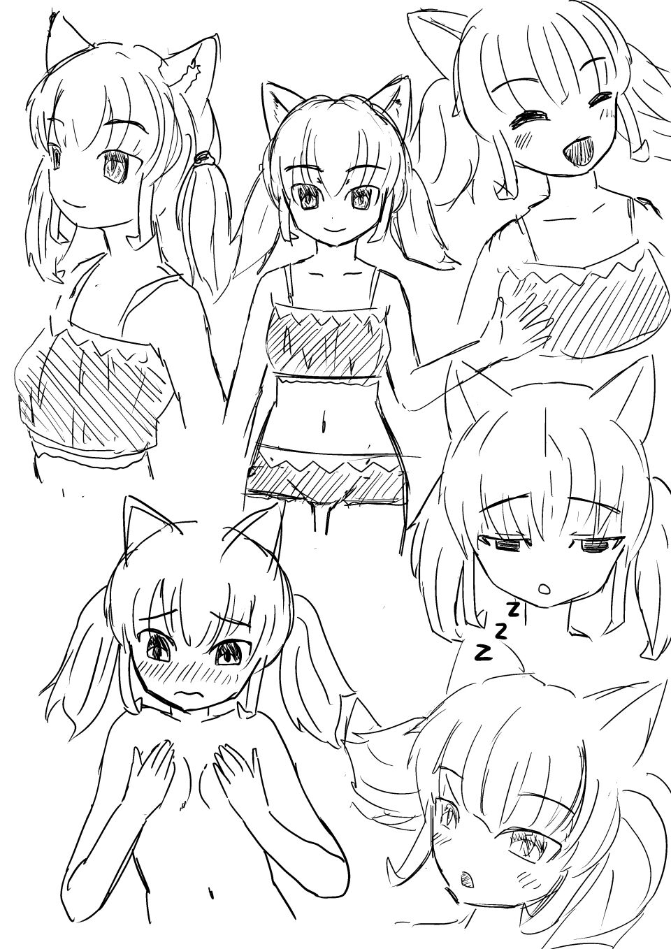 Ero Manga no Renshuu 2 Neoki de Ichaicha page 7 full