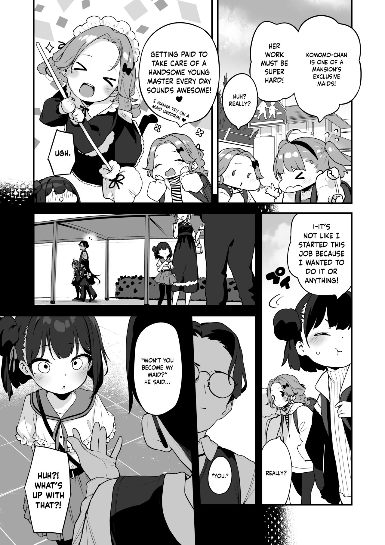 Komomo wa Goshujinsama Senyo no Ryoana Nikubenki Loli Maid | Komomo is a Loli Maid Cum Dump With All Holes Only for Her Master page 9 full