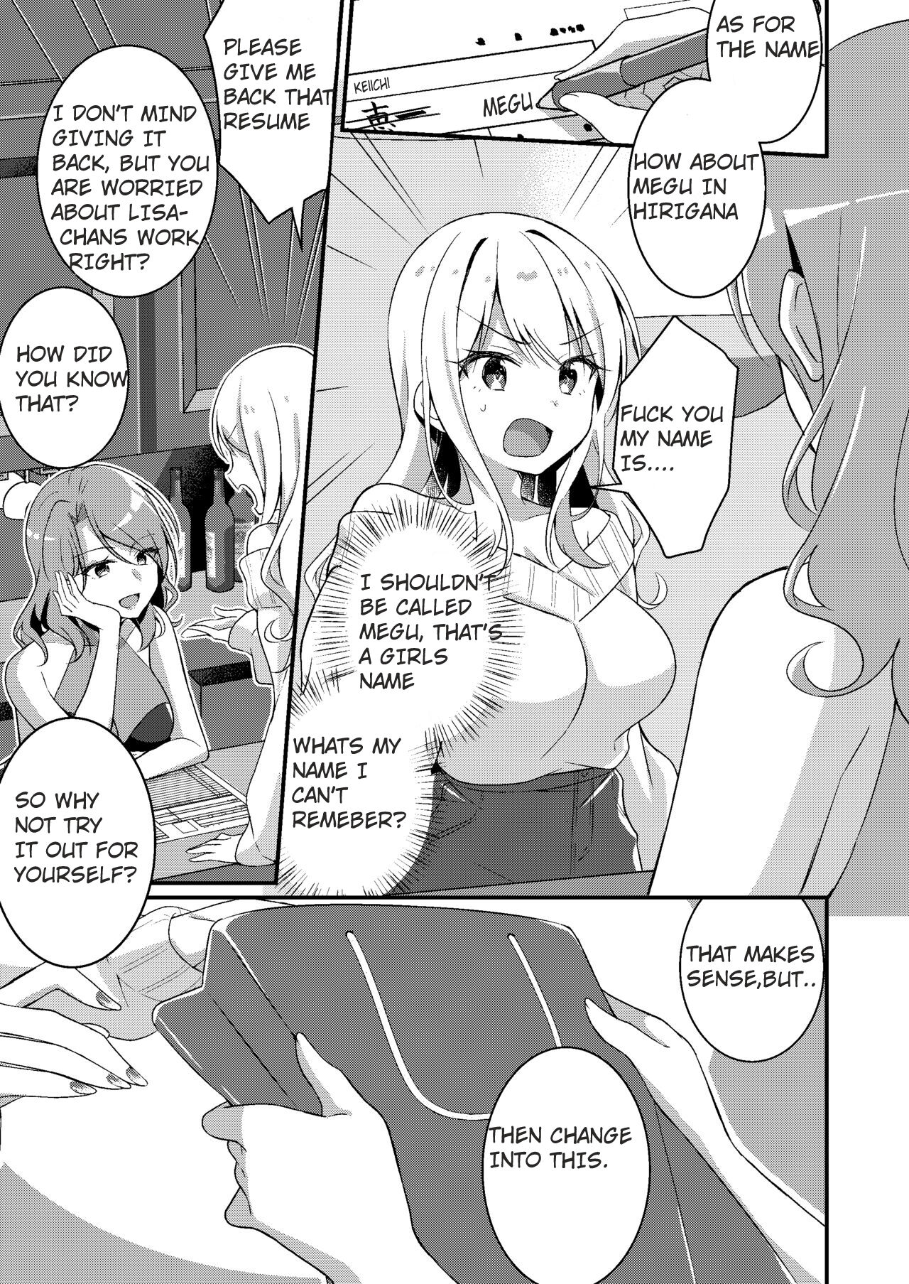 Gal-kei Joshi ni Kakikaerareta Ore | I was rewritten as a gyaru girl. page 9 full