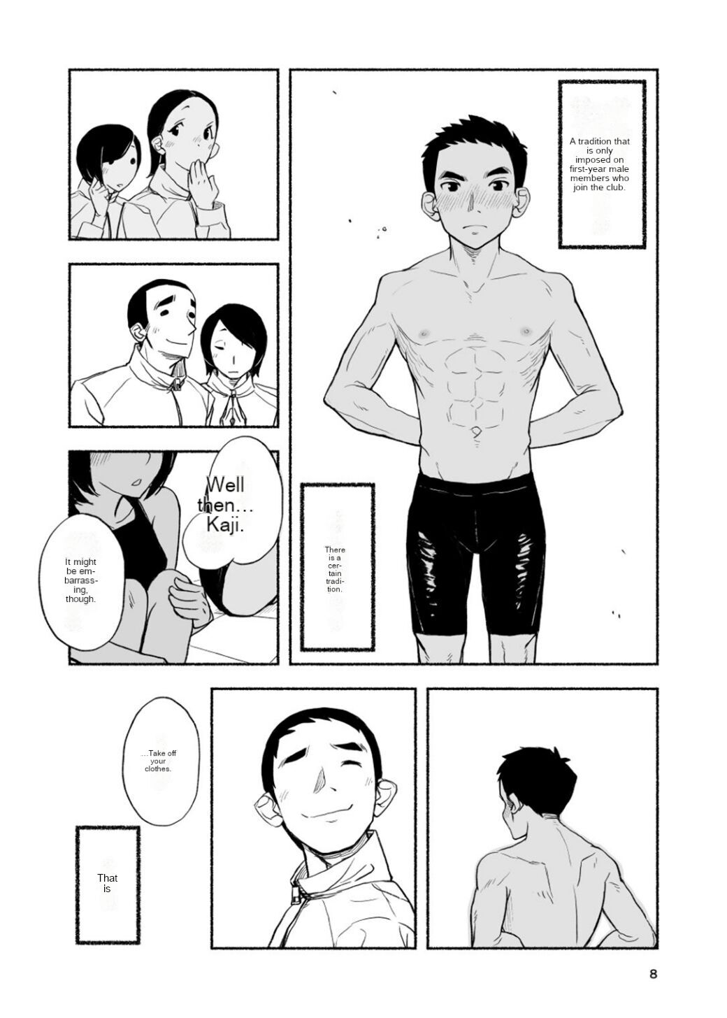 Zenra Jiko Shoukai | Stark Naked Self Introduction page 8 full