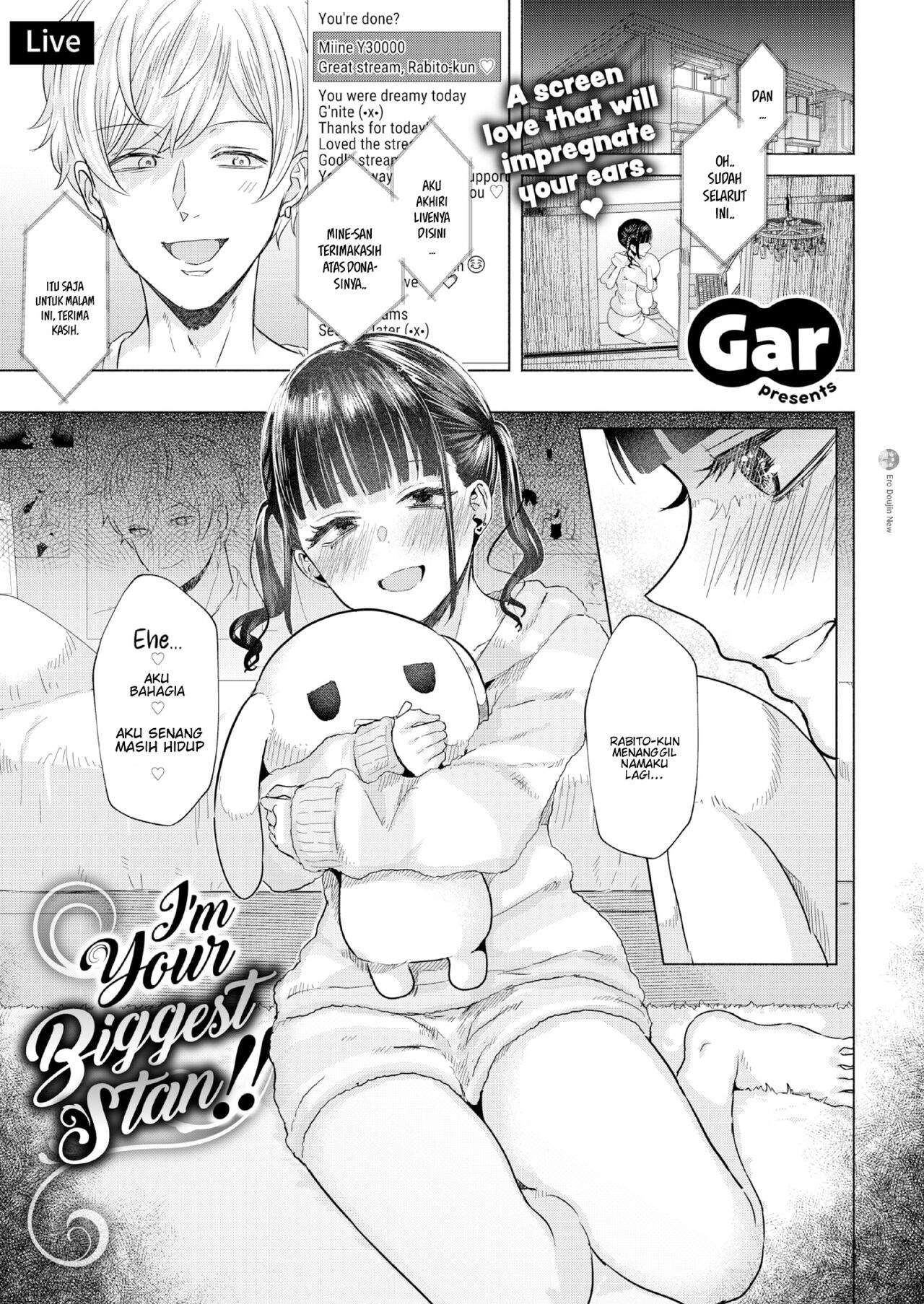 Oshi Shika Katan!! | I’m Your Biggest Stan!! page 1 full