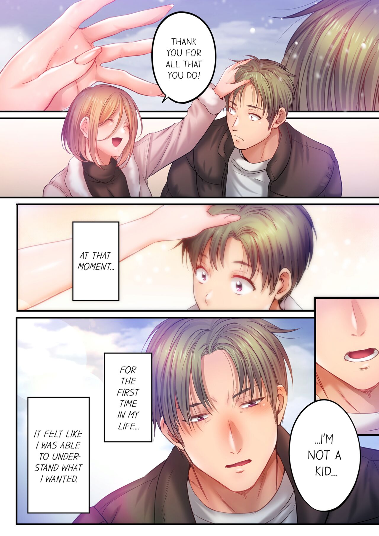 I Can't Resist His Massage! Cheating in Front of My Husband's Eyes Vol. 15 page 10 full