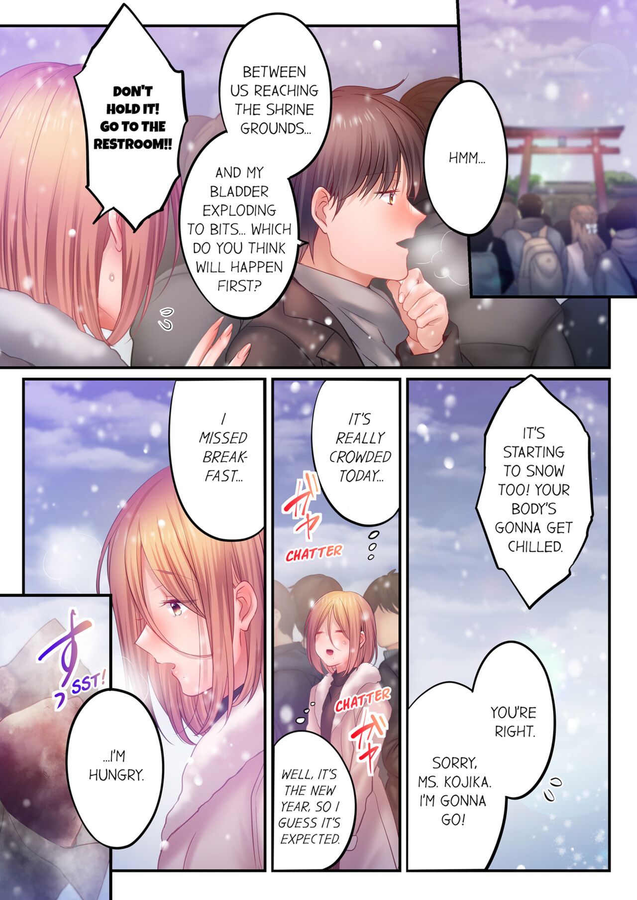 I Can't Resist His Massage! Cheating in Front of My Husband's Eyes Vol. 15 page 6 full