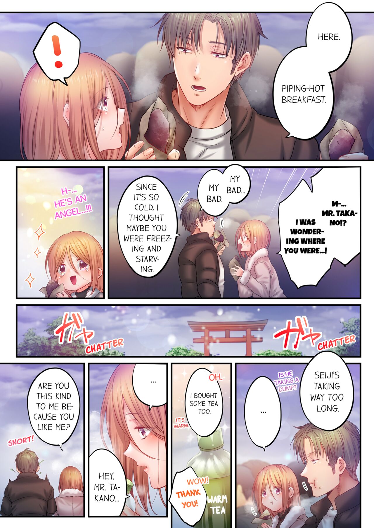 I Can't Resist His Massage! Cheating in Front of My Husband's Eyes Vol. 15 page 7 full