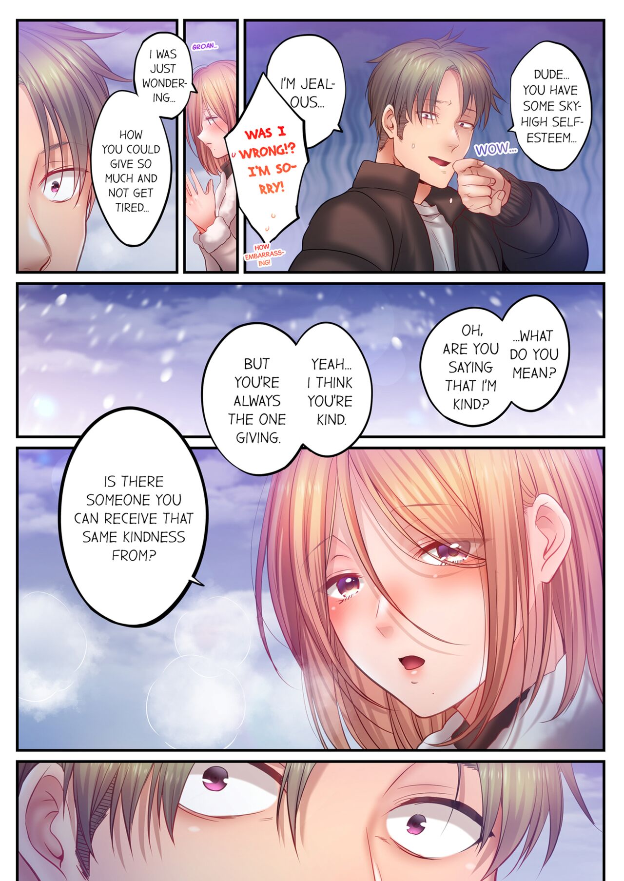 I Can't Resist His Massage! Cheating in Front of My Husband's Eyes Vol. 15 page 8 full