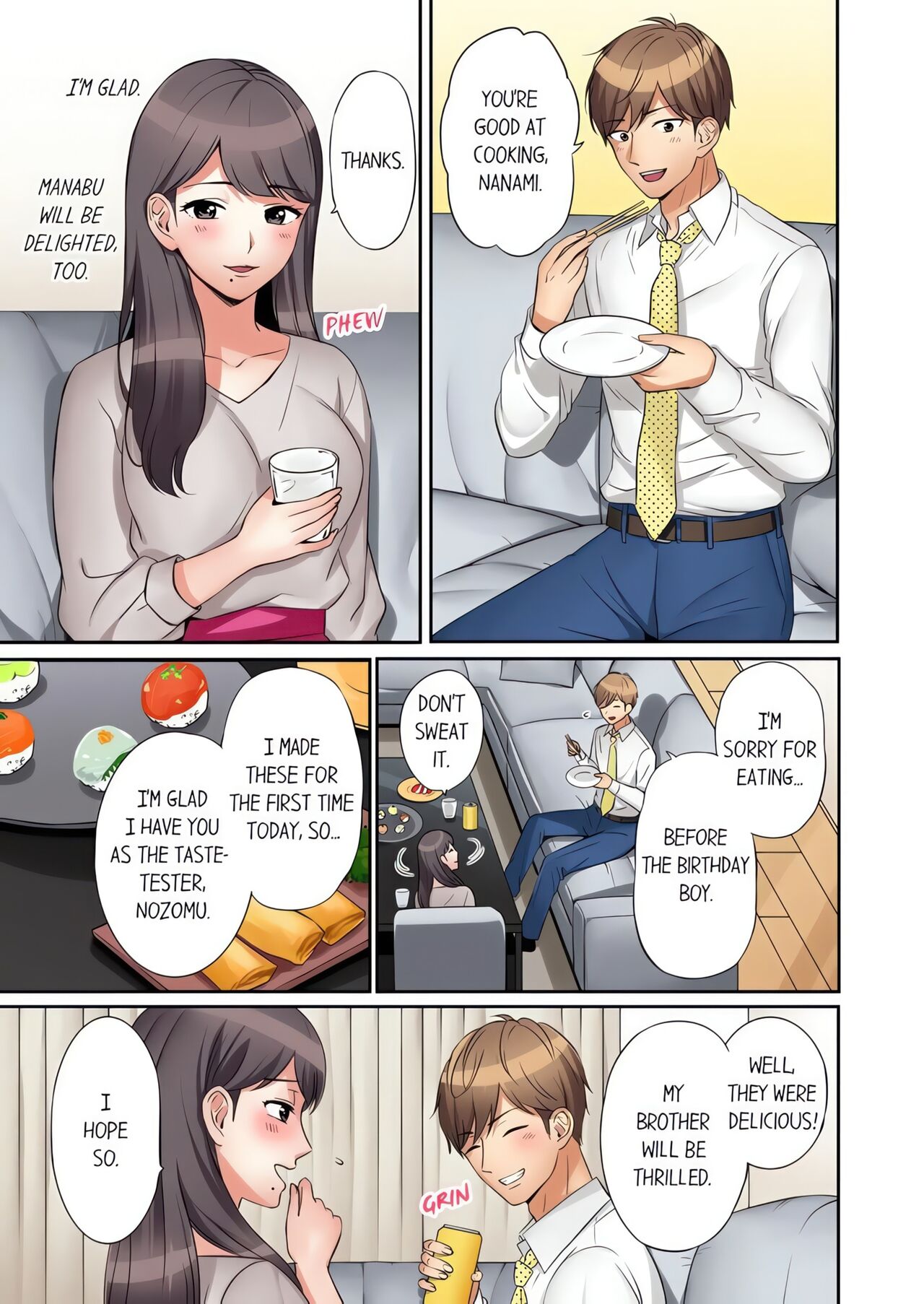 "Ato 3-kai wa Ikeru yo ne?" Otto no Kitaku Mae, Zetsurin Gitei ni Nando mo Hametaosareru Tsuma page 10 full