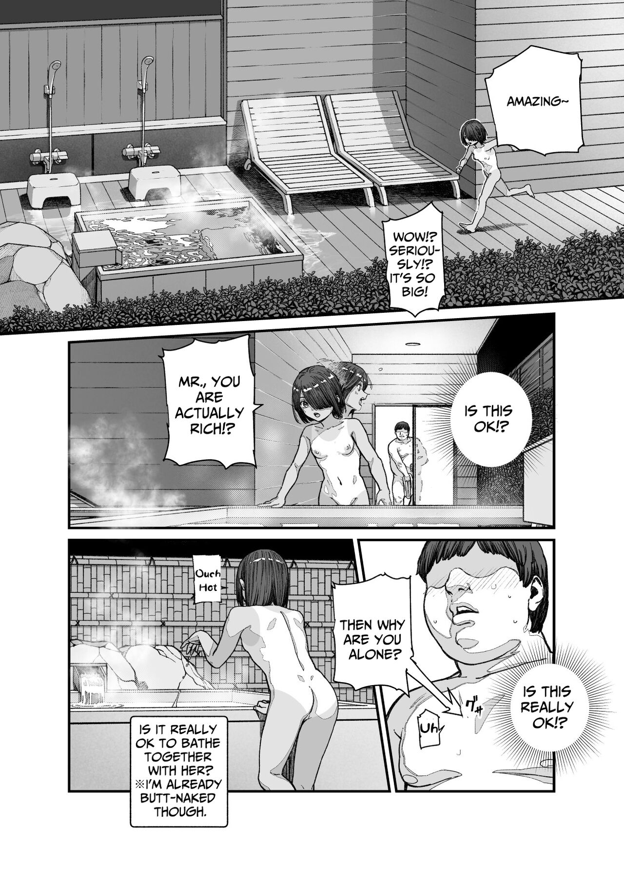 Tabisaki de Nakayoku natta Ko ga Otoko to Omottetara Onnanoko datta Ken!! EX | At Your Vacation Destination, You Thought You'd Befriended A Guy, But She Was Actually A Girl!! EX page 10 full