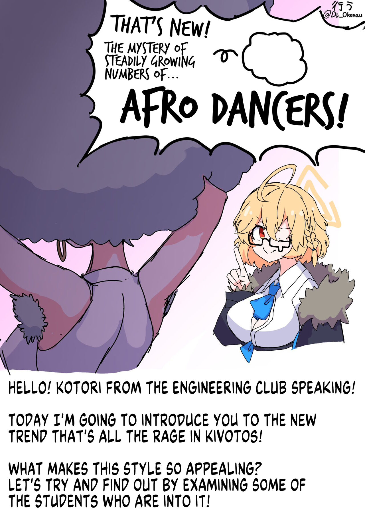 That's New! The Mystery of Steadily Growing Numbers of Afro Dancers! page 1 full