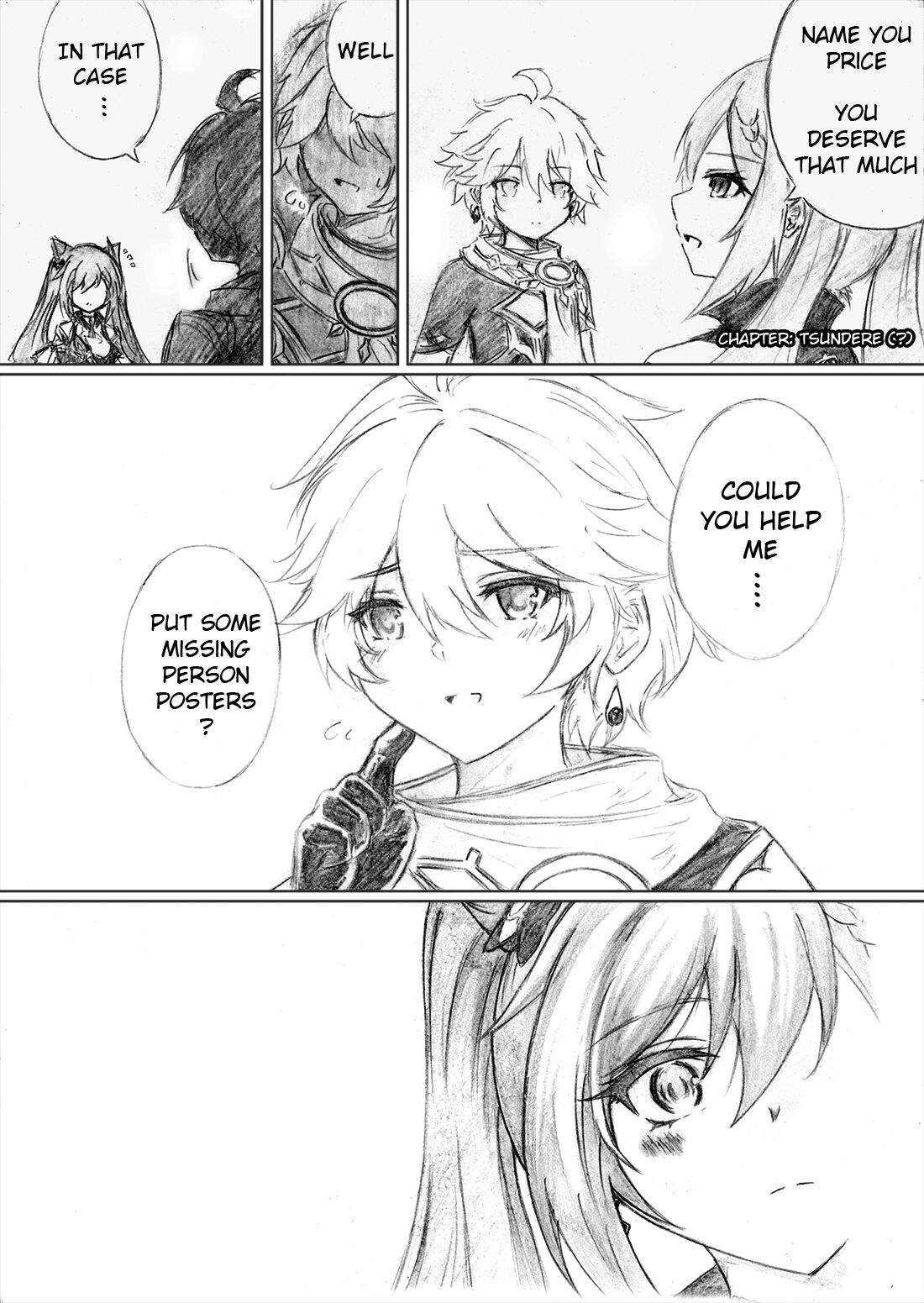 KuroCrimson Genshin Impact Manga Vol 1 page 1 full