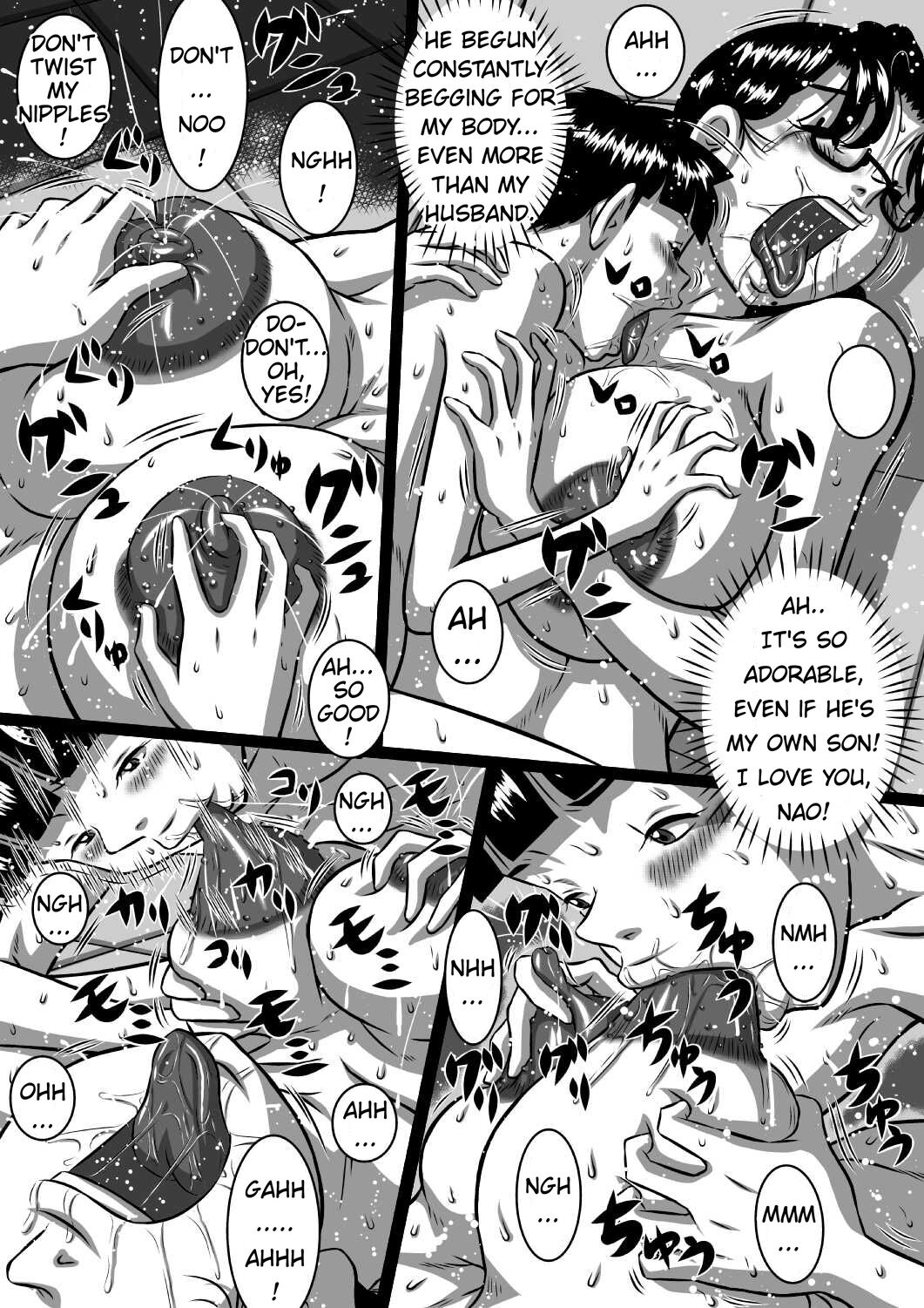 Haha x Musuko + Chichi x Musume! Konya mo Kinshinsoukan  Shinai to! Saa, Kazoku Minna de! | Mother And Son, And Father And Daughter - Tonight is incest night - The Whole Family page 9 full