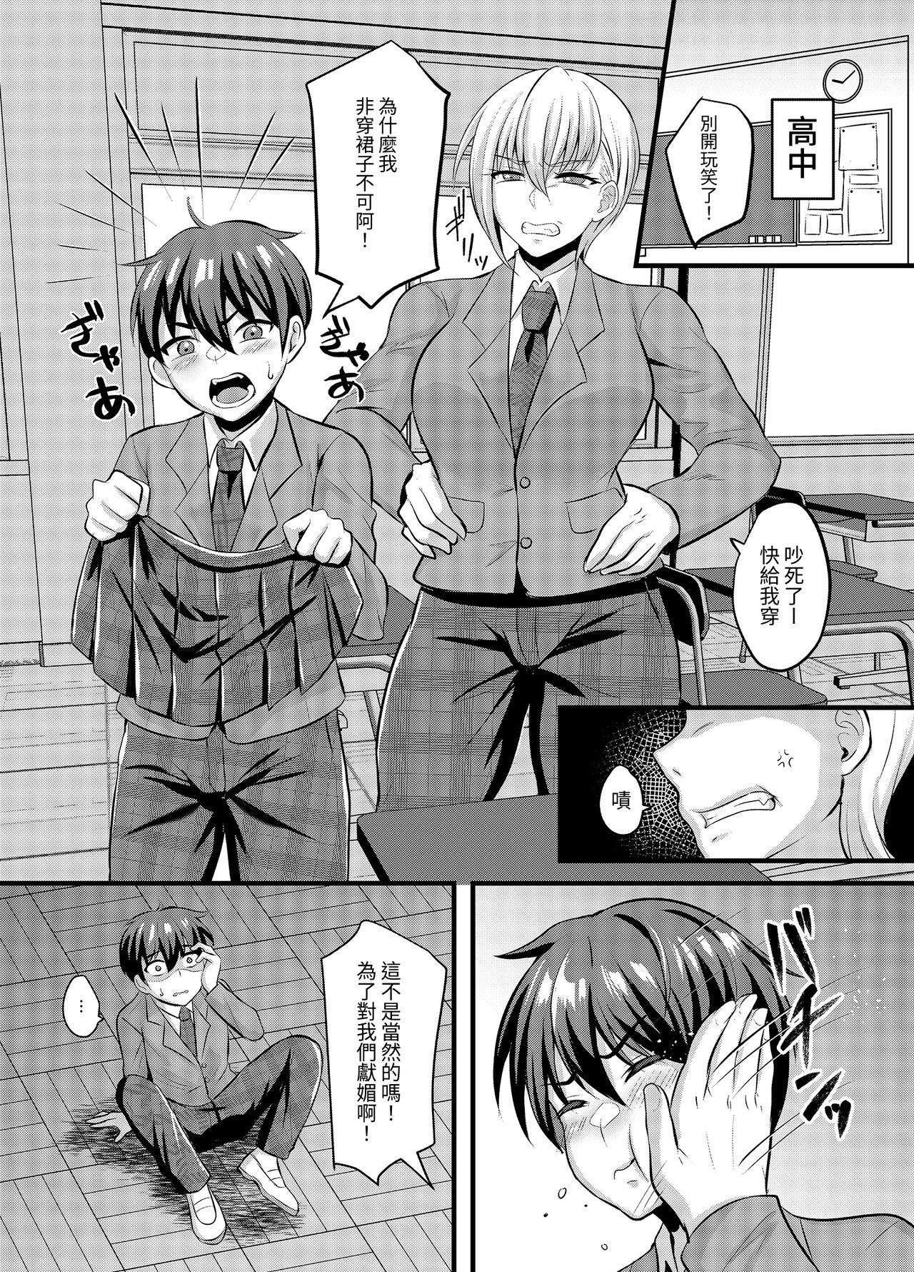 Joshi ni Kobiru Danshi-tachi | Men that flatter woman page 3 full